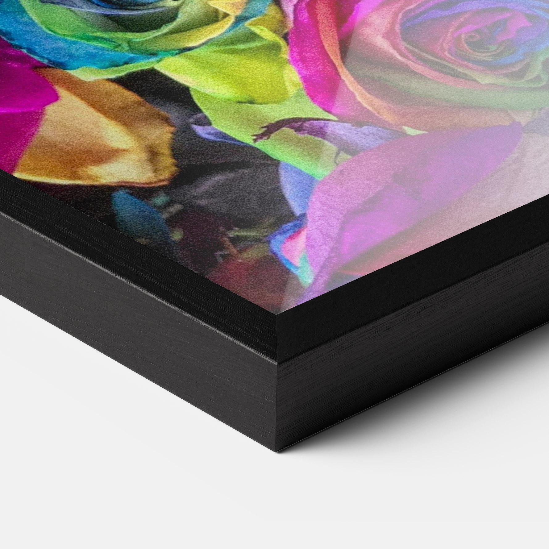 Plakat w Ramie Collorfull Flowers mockup 3