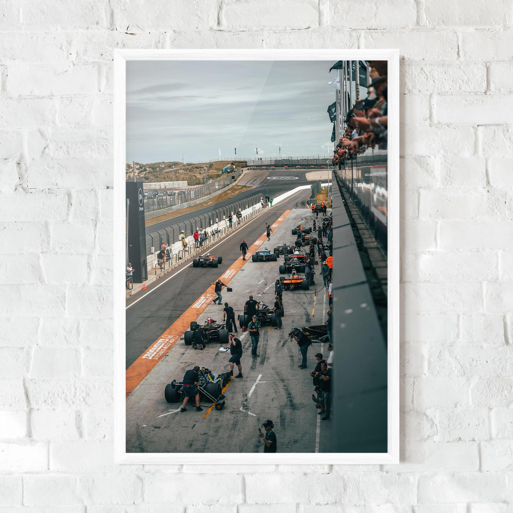 Plakat w Ramie Fromula 1 Cars mockup 0