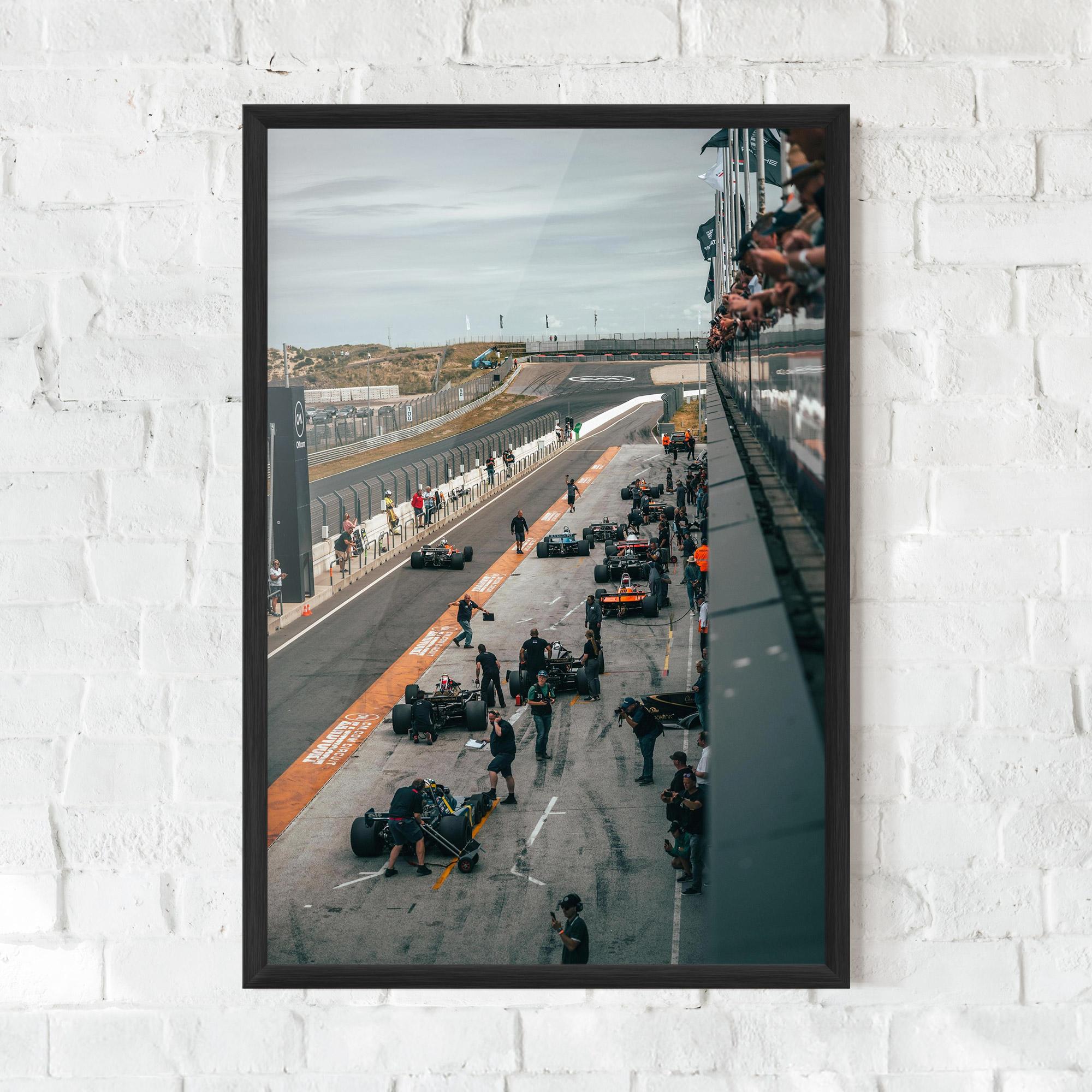 Plakat w Ramie Fromula 1 Cars mockup 0