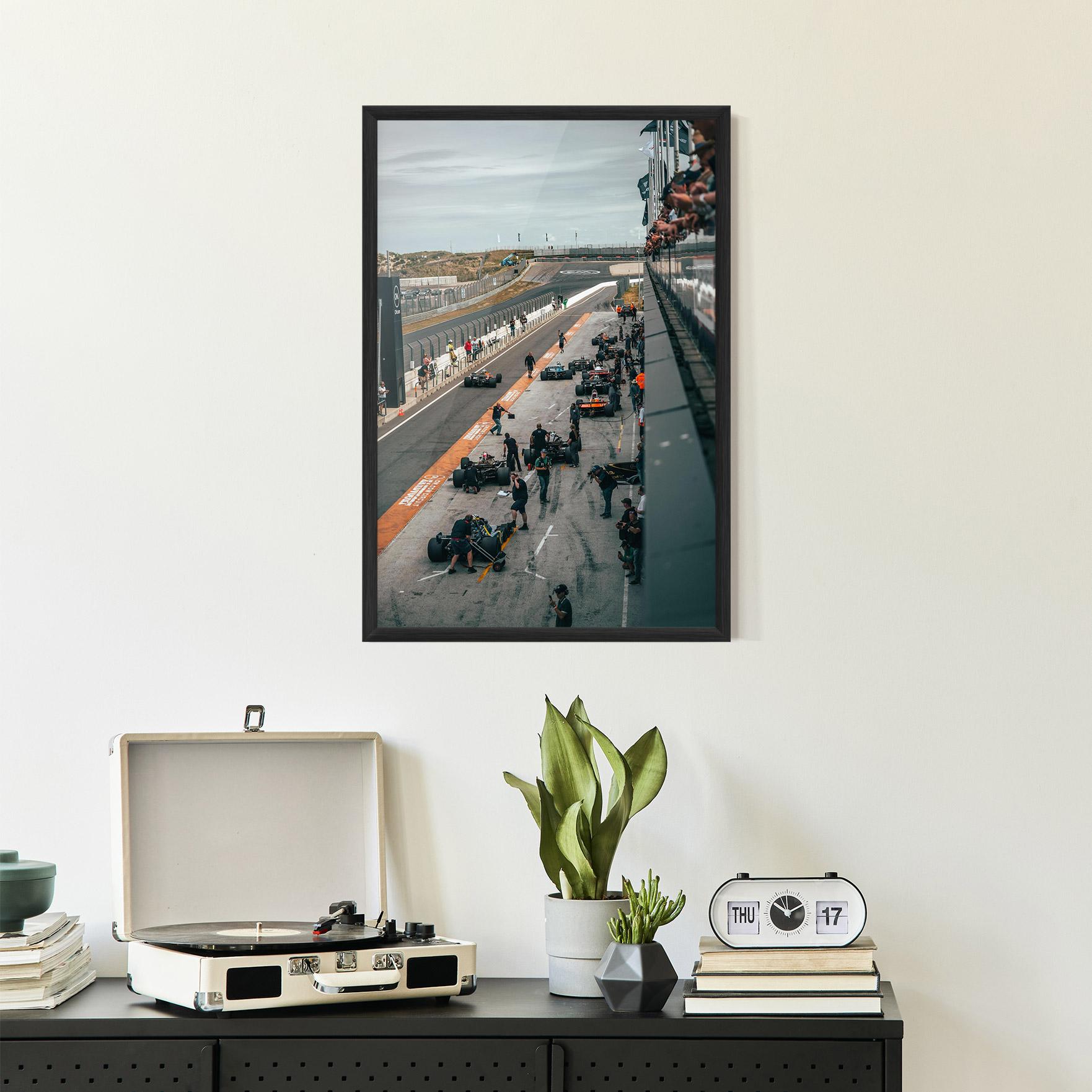 Plakat w Ramie Fromula 1 Cars mockup 2