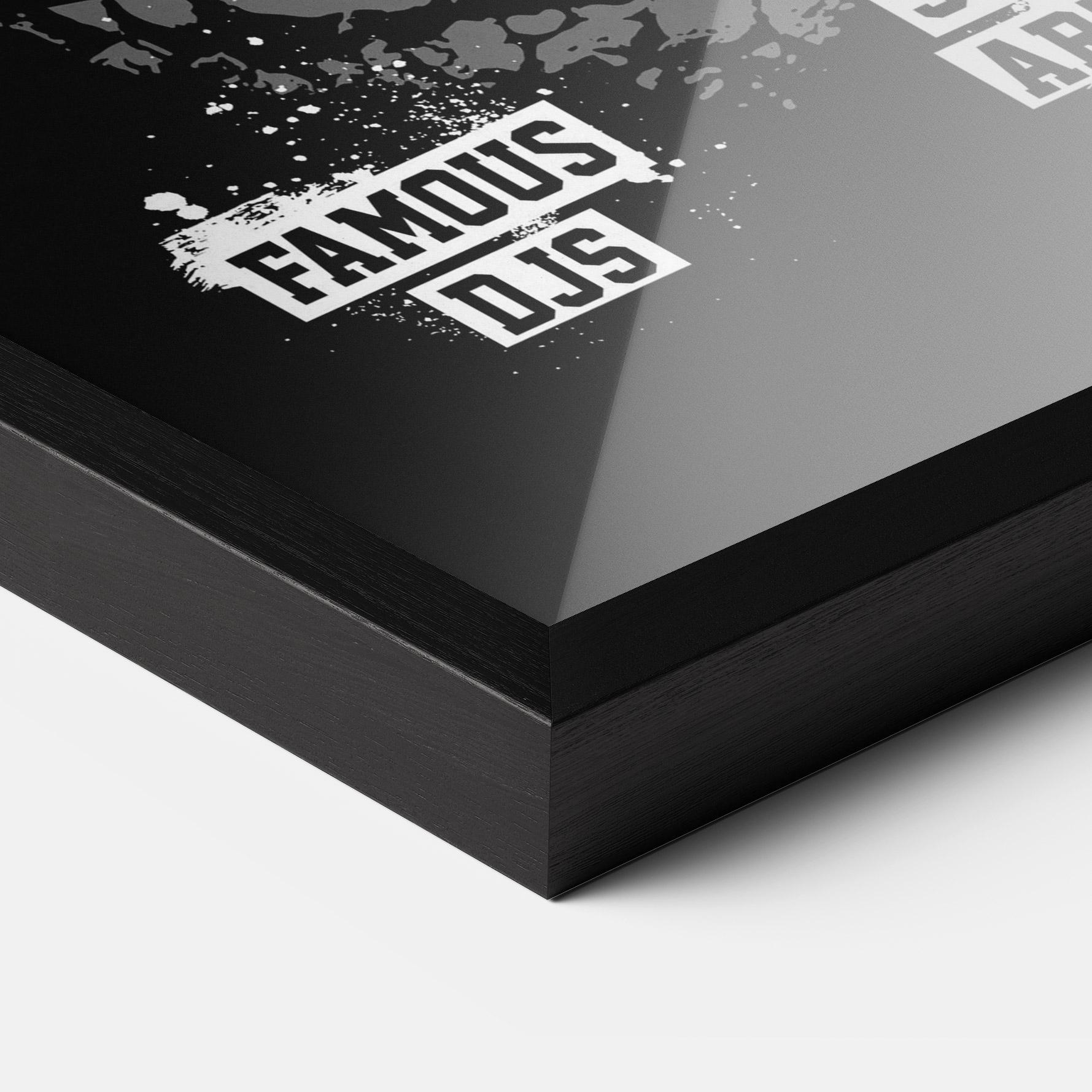 Plakat w Ramie Street Racing Art mockup 3