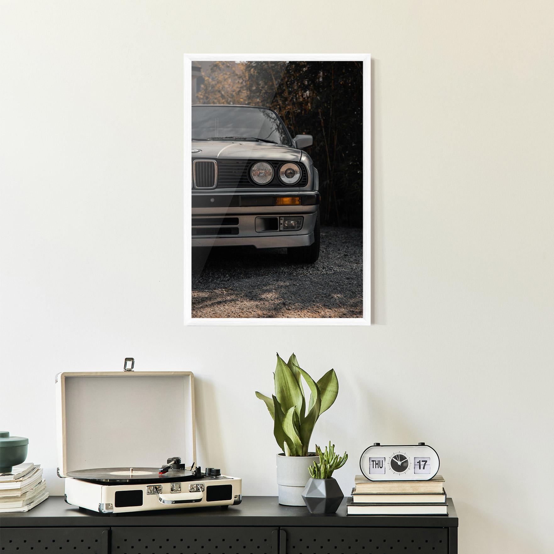 Plakat w Ramie Old Bmw Car mockup 2