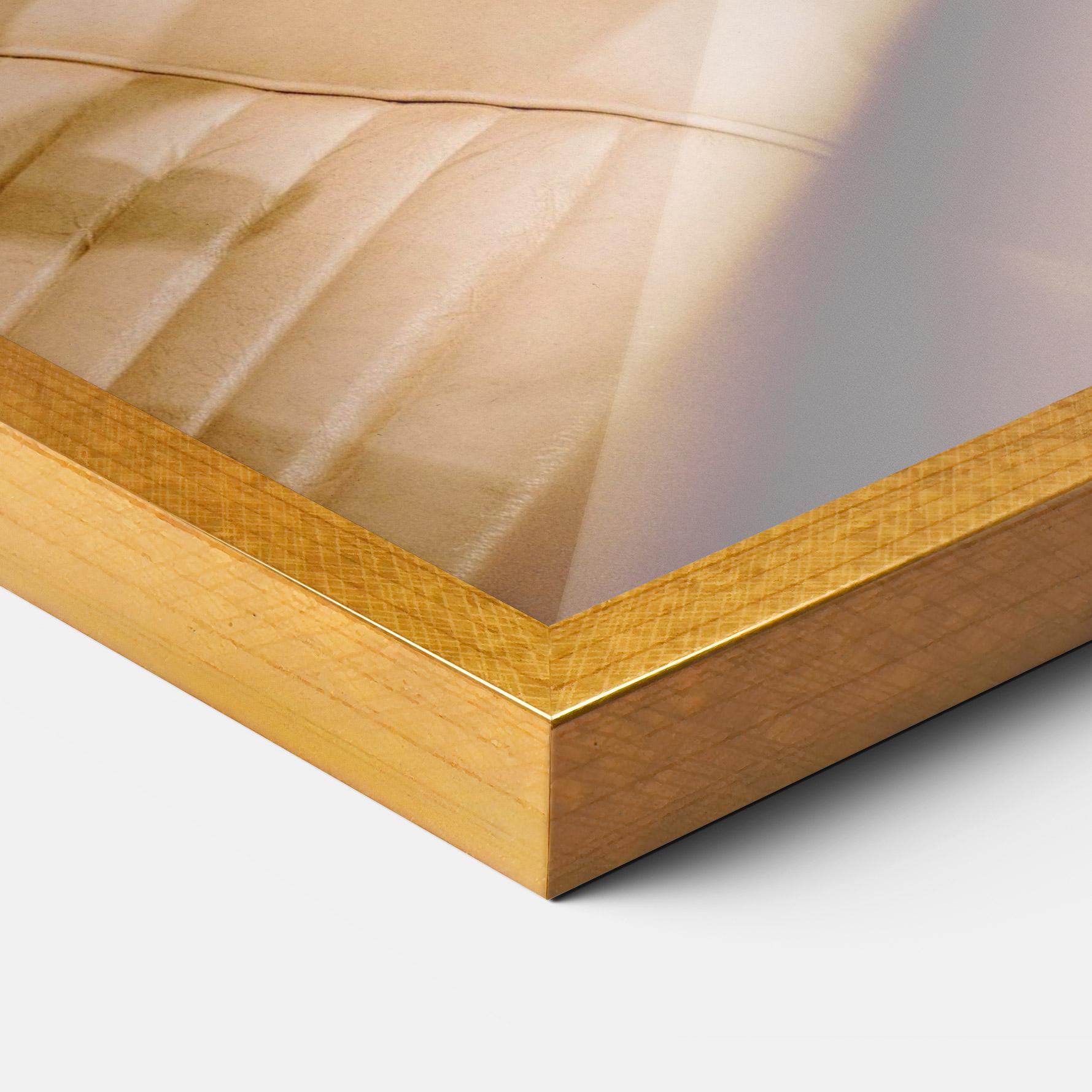 Plakat w Ramie White Steering Wheel mockup 3