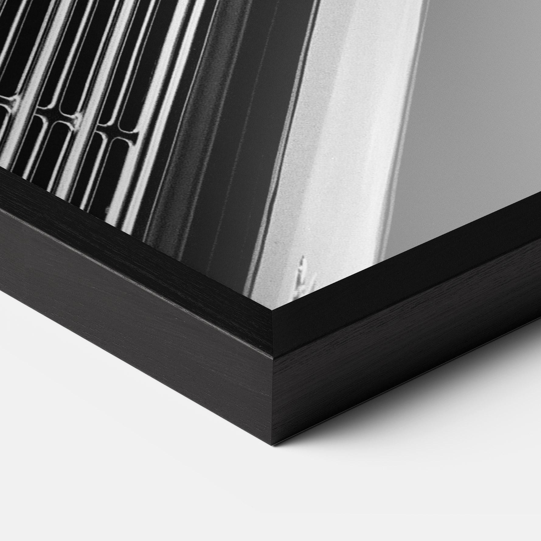 Plakat w Ramie Grey Vintage Car mockup 3