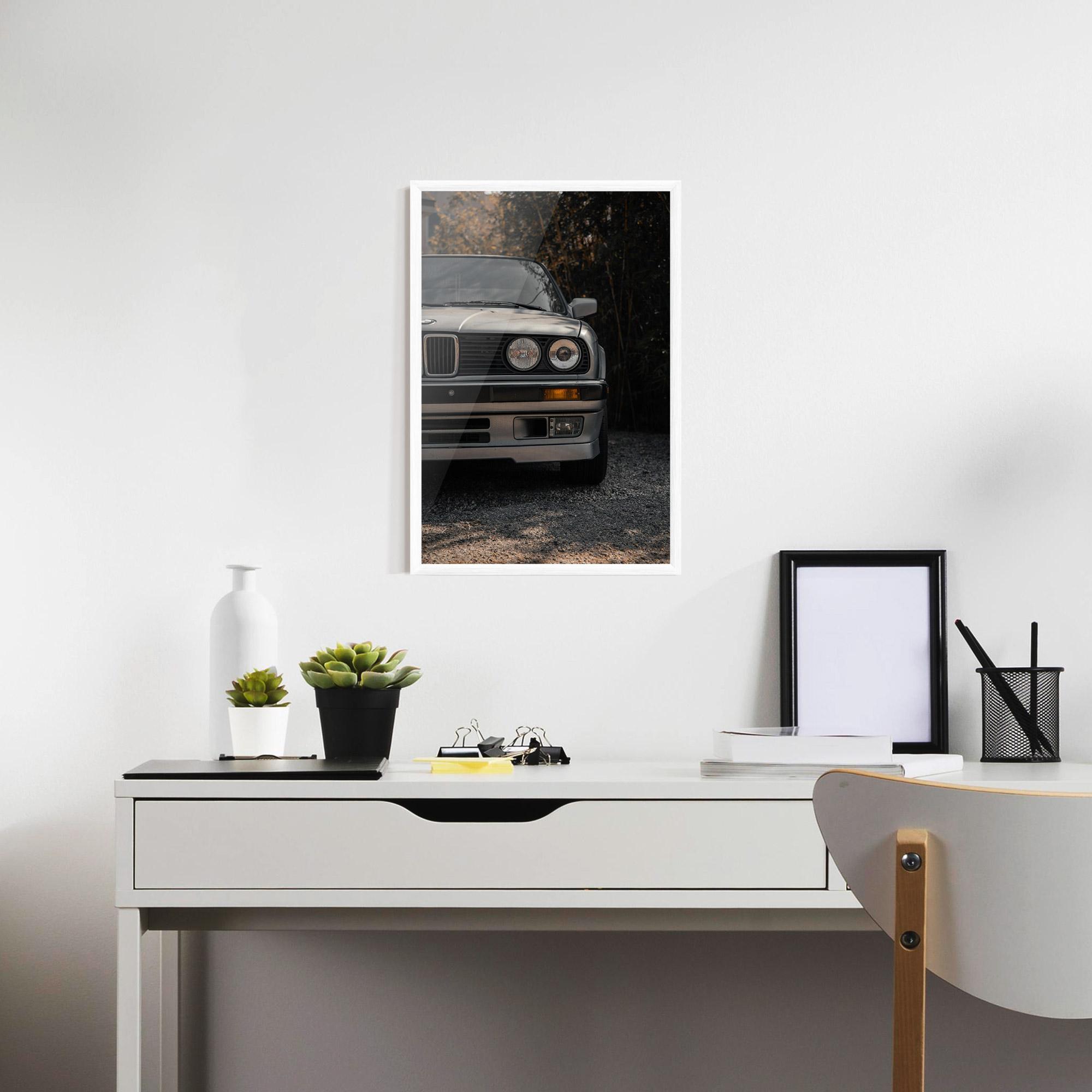 Plakat w Ramie Old Bmw Car mockup 7