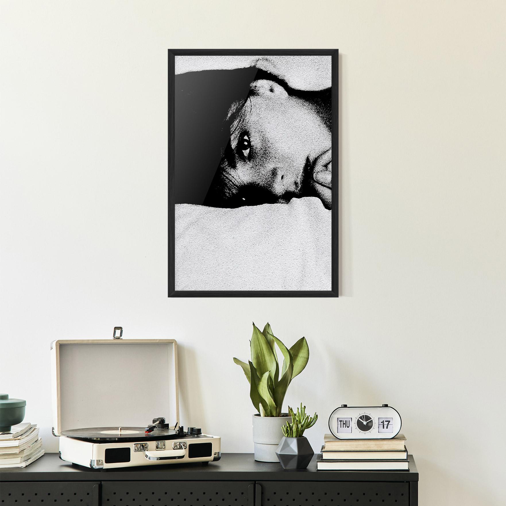 Plakat w Ramie Eye Contact mockup 2