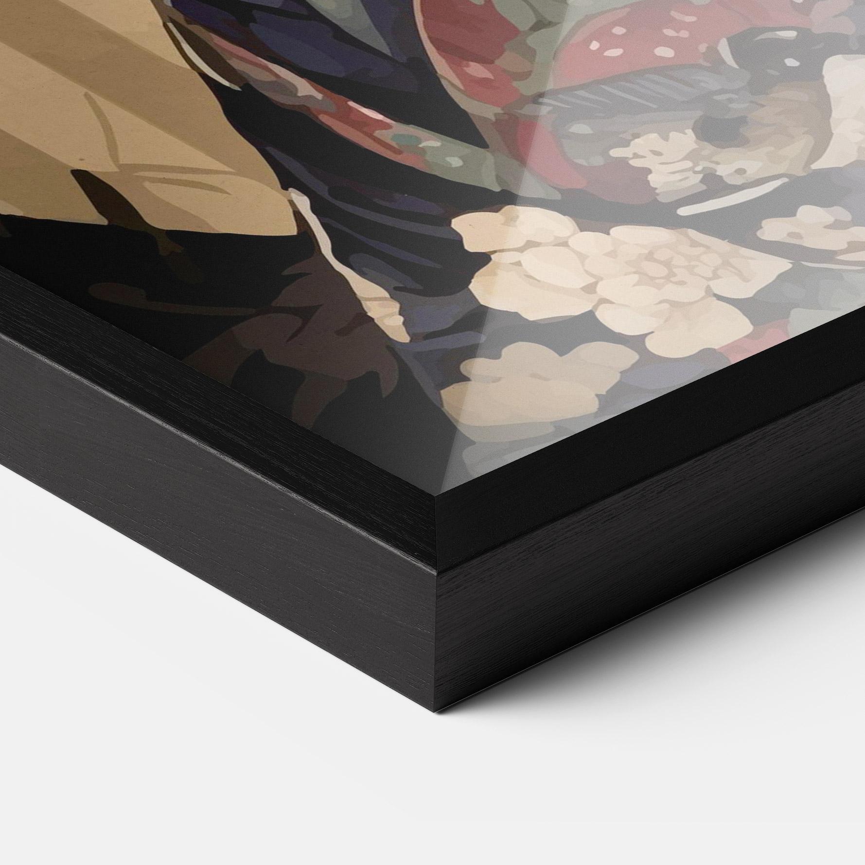 Plakat w Ramie Asiatic Lady mockup 3