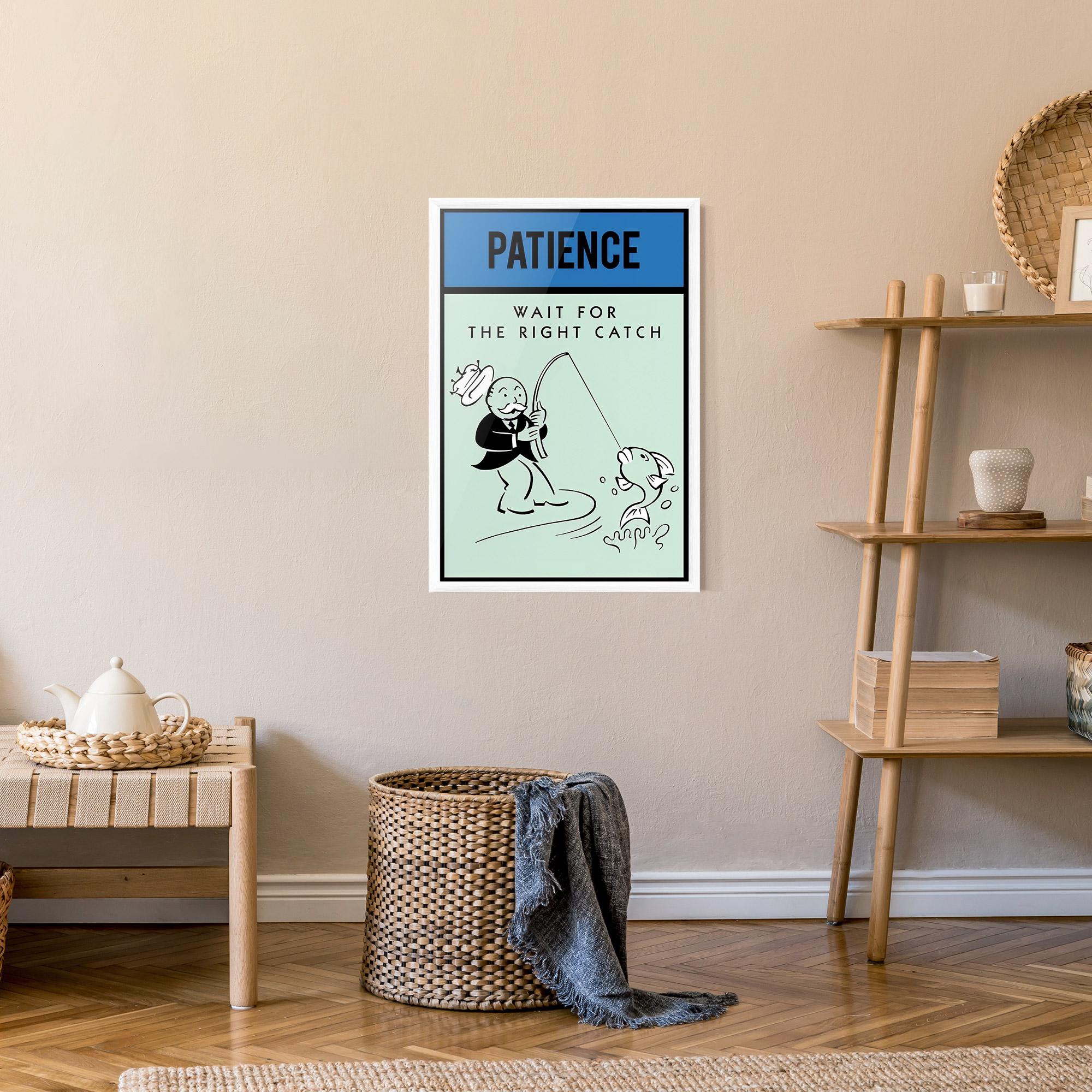Plakat w Ramie Patience mockup 9