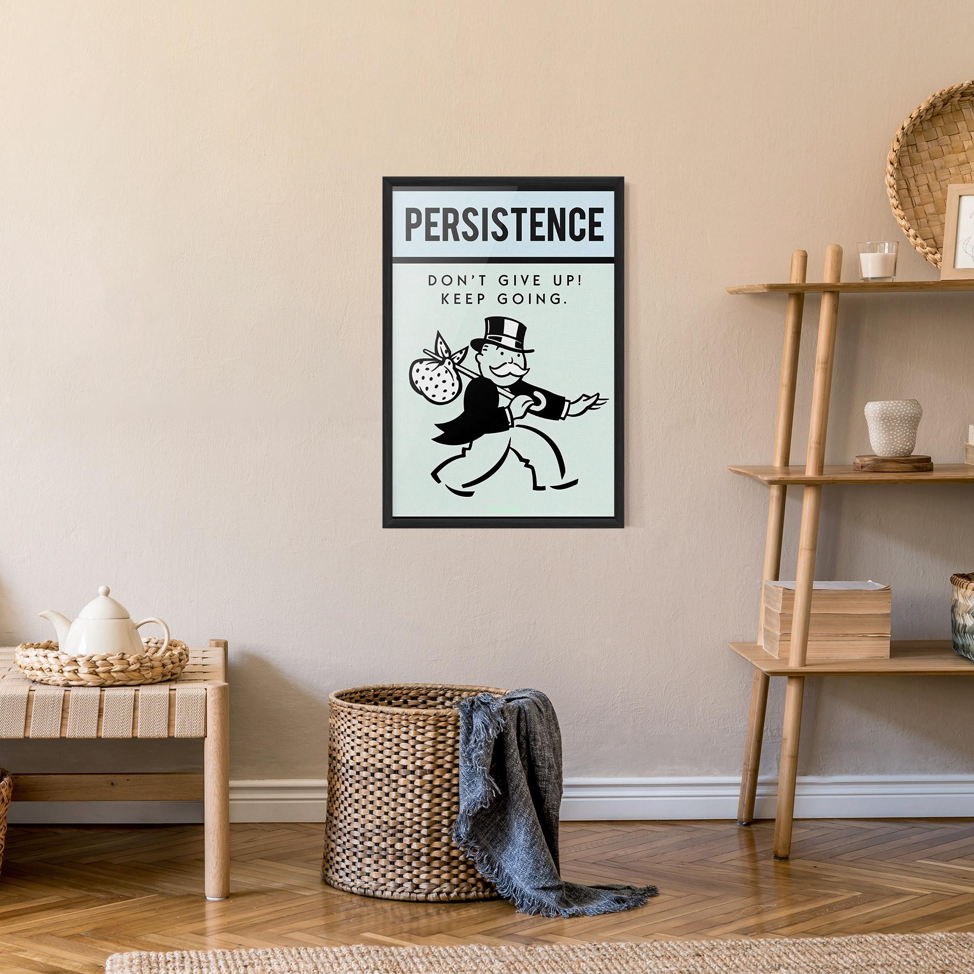 Plakat w Ramie Persistence mockup 9