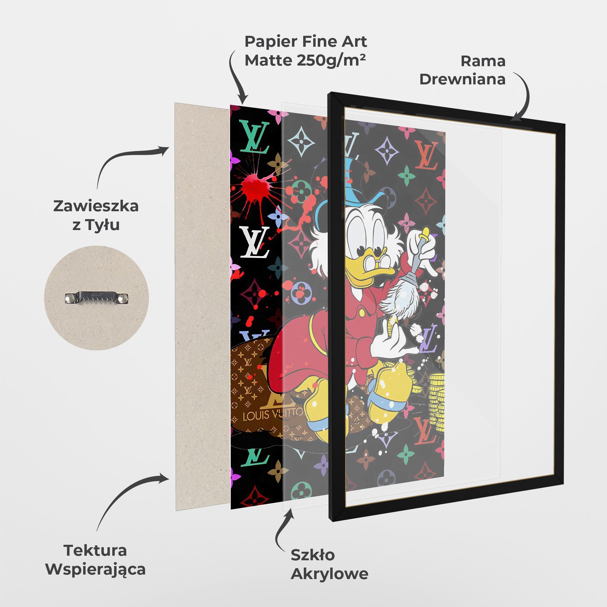 Plakat w Ramie Clean Your Penny mockup 1