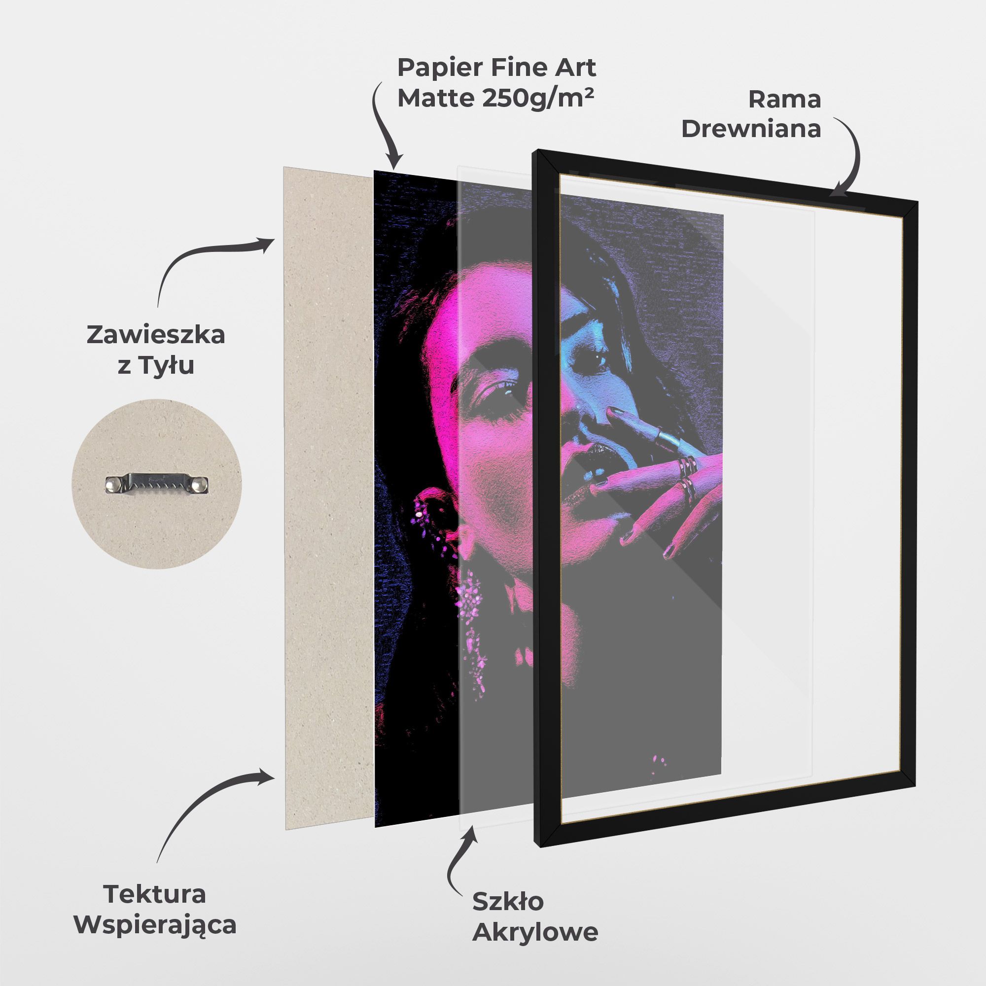 Purple Light Lady mockup 1