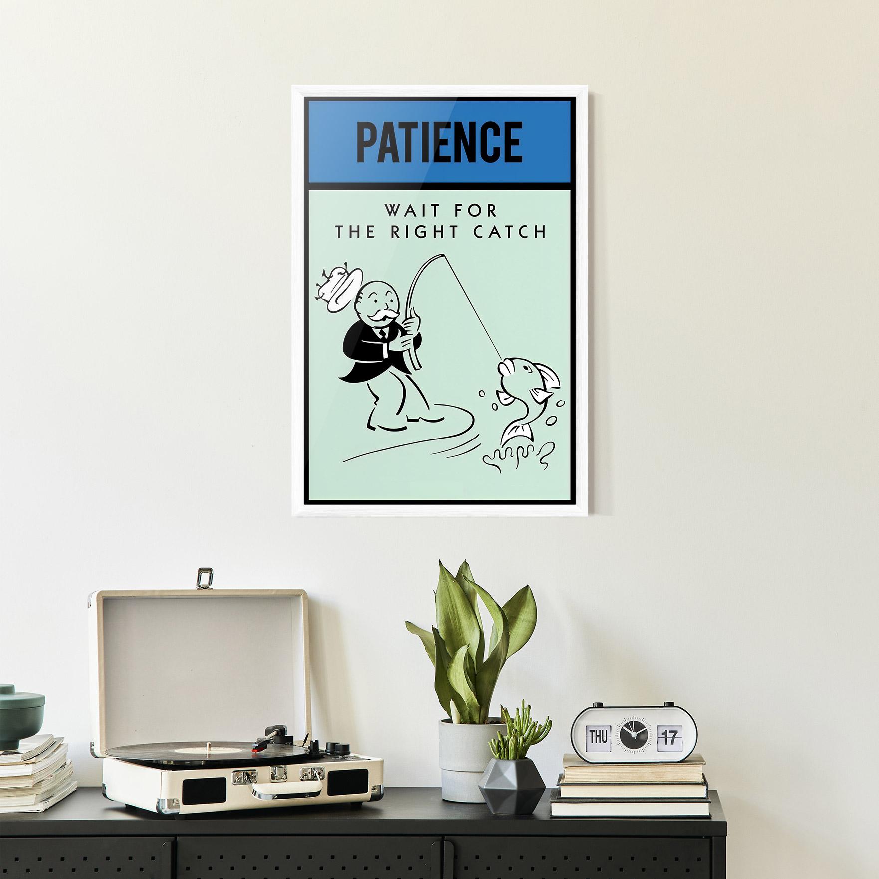 Plakat w Ramie Patience mockup 2
