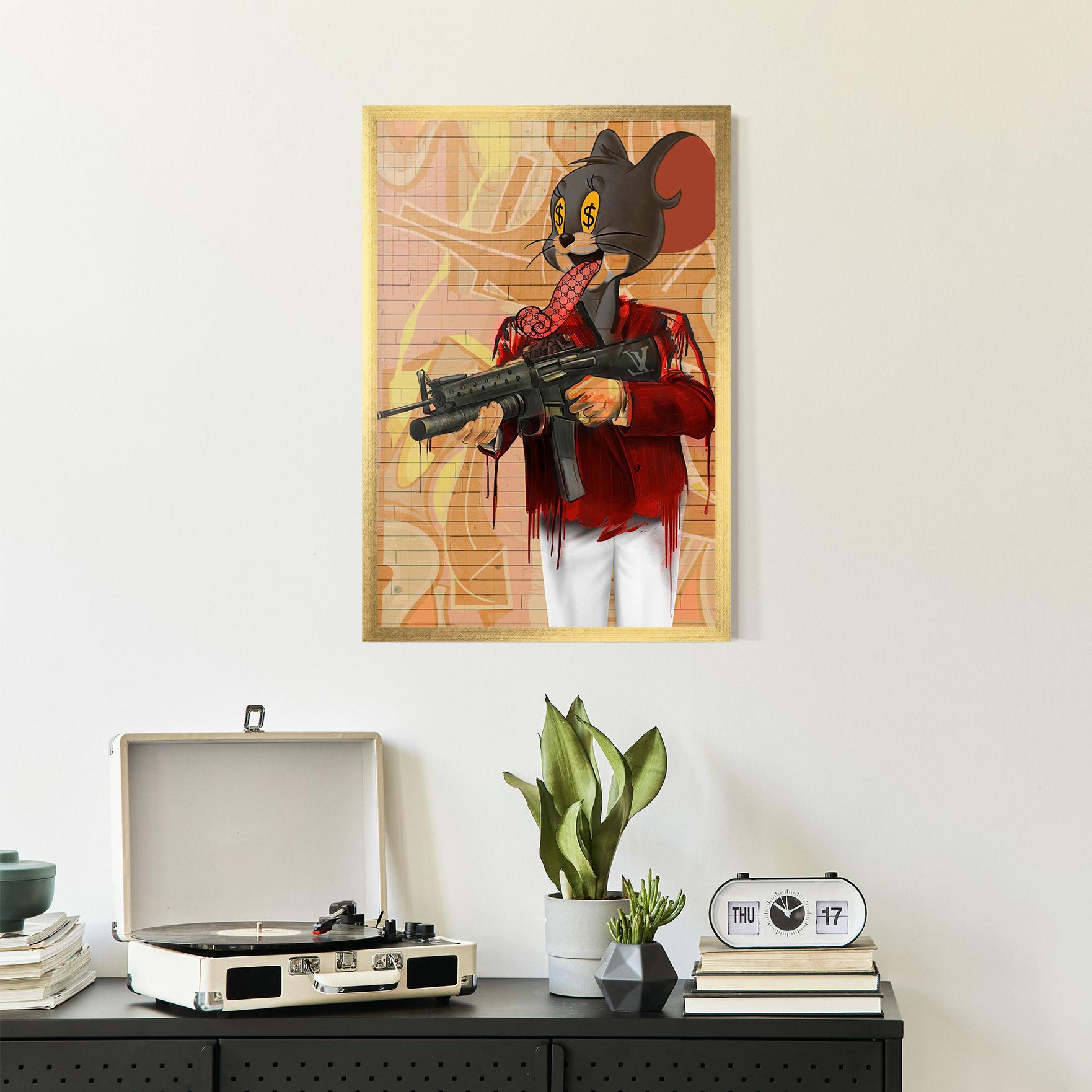 Plakat w Ramie Jerry mockup 2