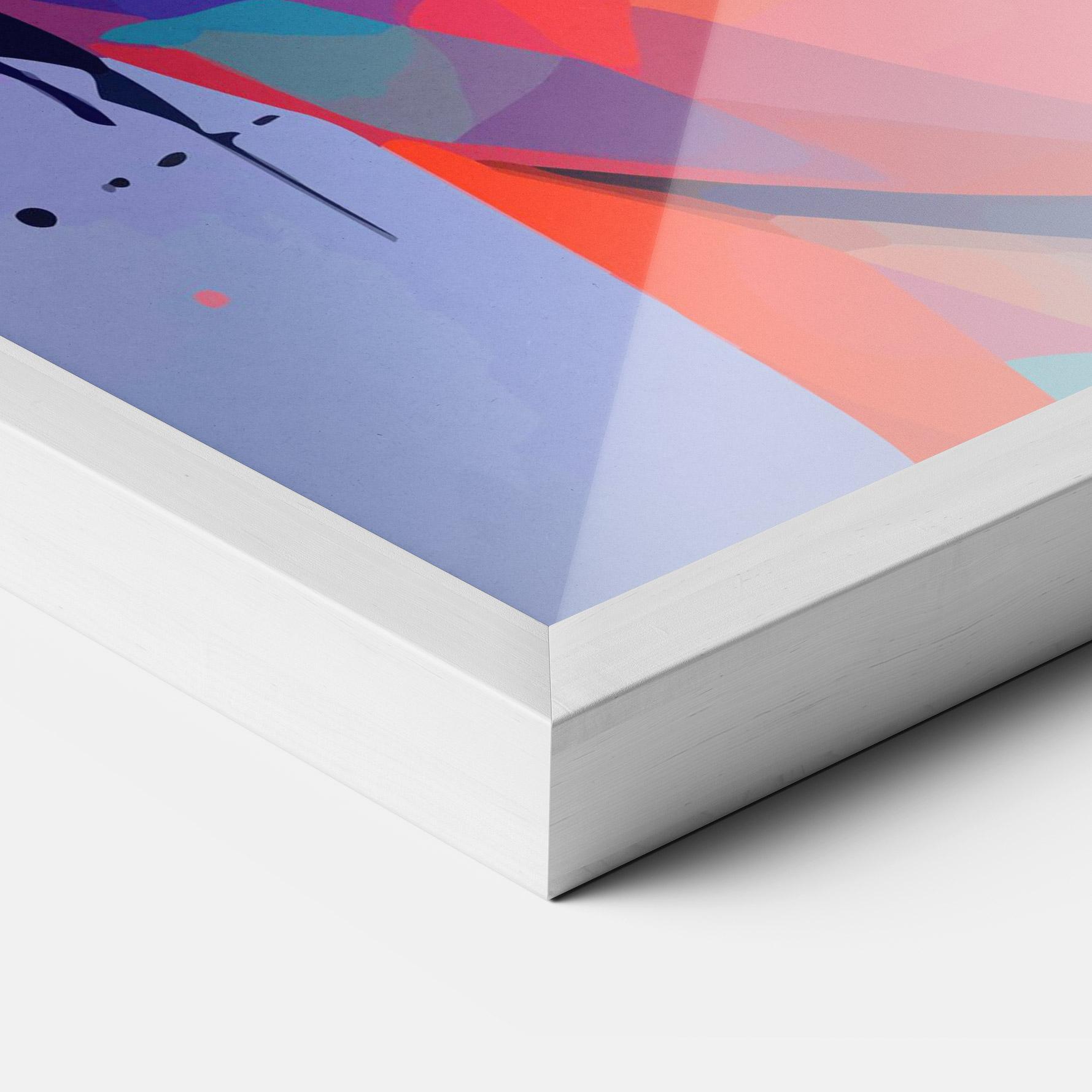 Plakat w Ramie Internet Hyperrealism mockup 3