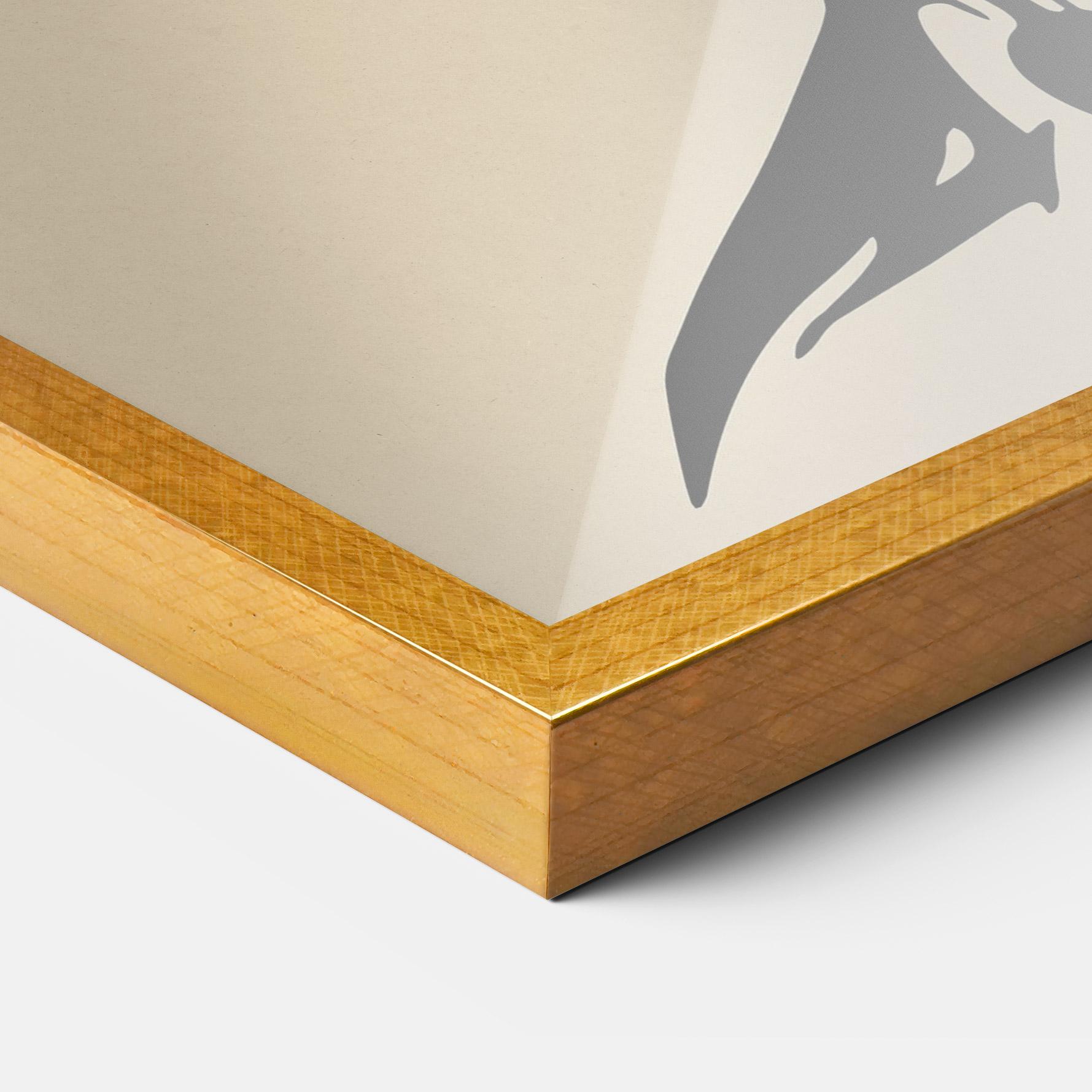 Plakat w Ramie Woman Vision Star mockup 3