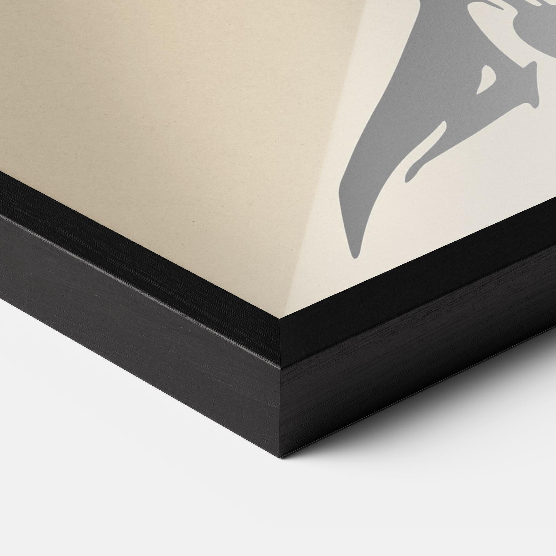 Plakat w Ramie Woman Vision Star mockup 3