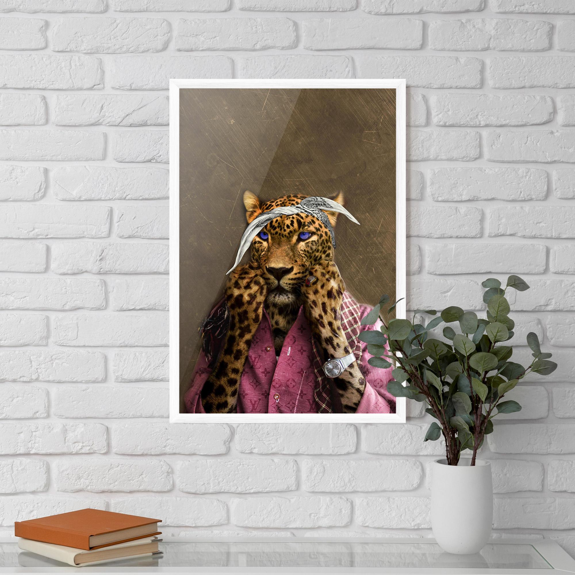 Plakat w Ramie Ready To Fight mockup 5