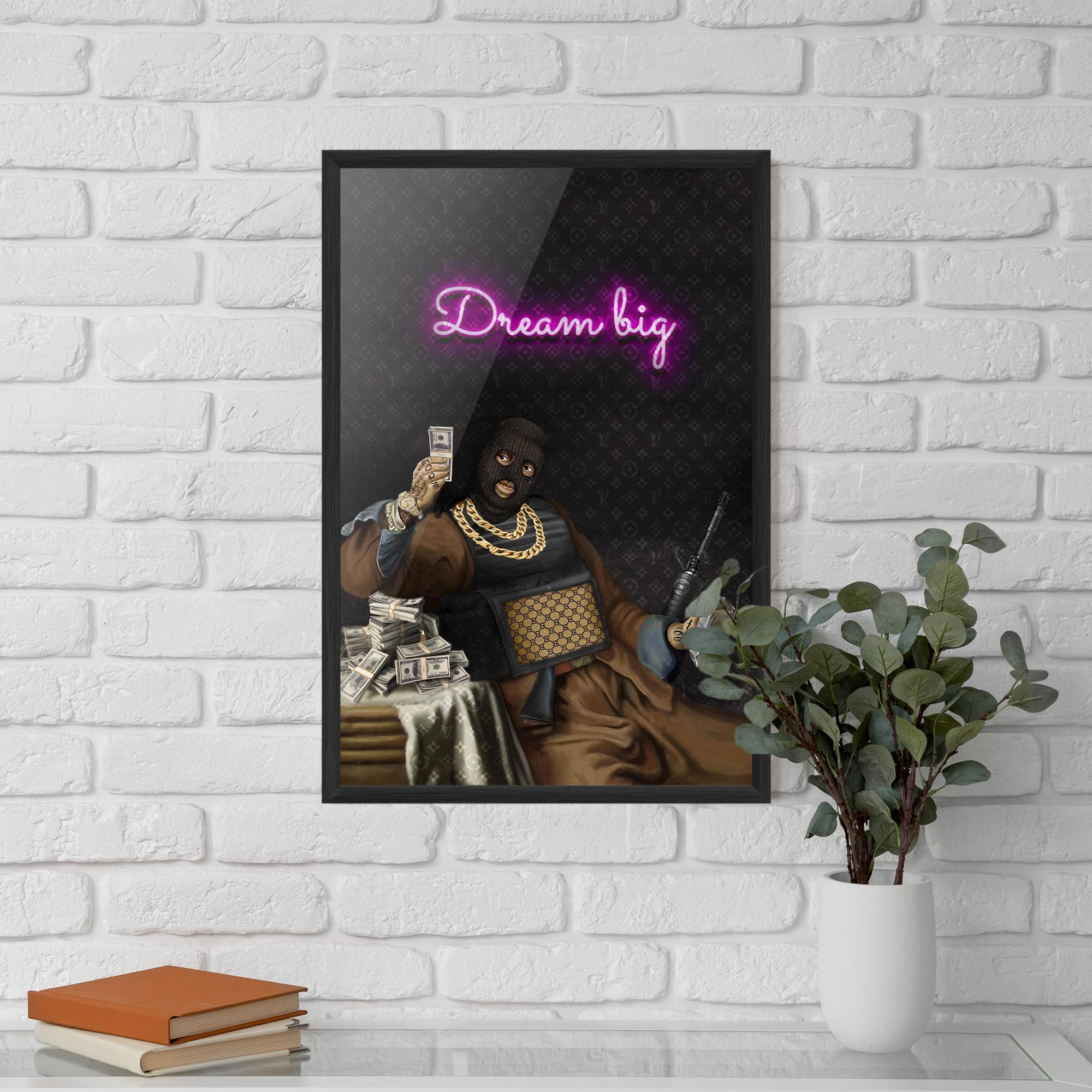 Plakat w Ramie The Simple Pleasures In Life mockup 5