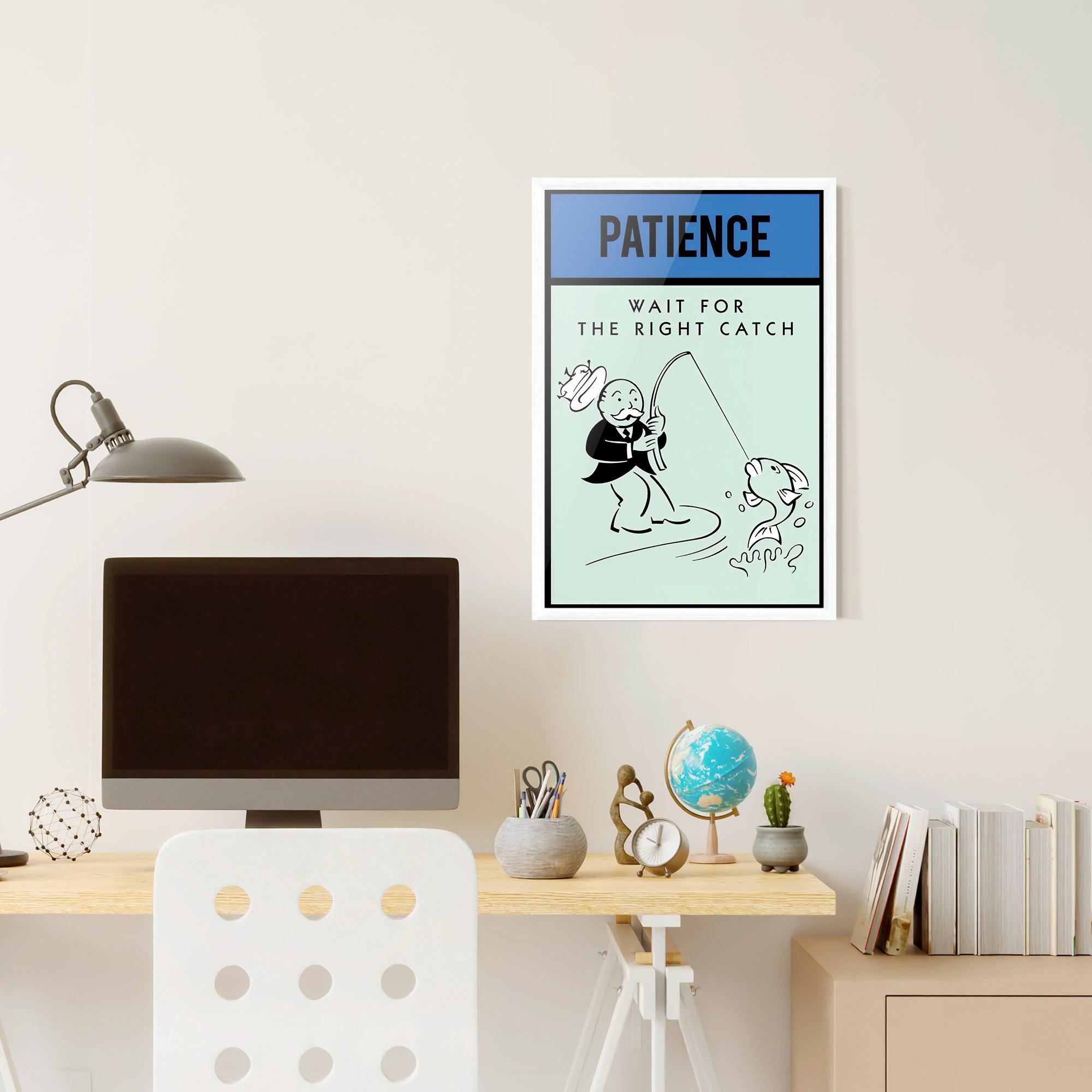 Plakat w Ramie Patience mockup 6