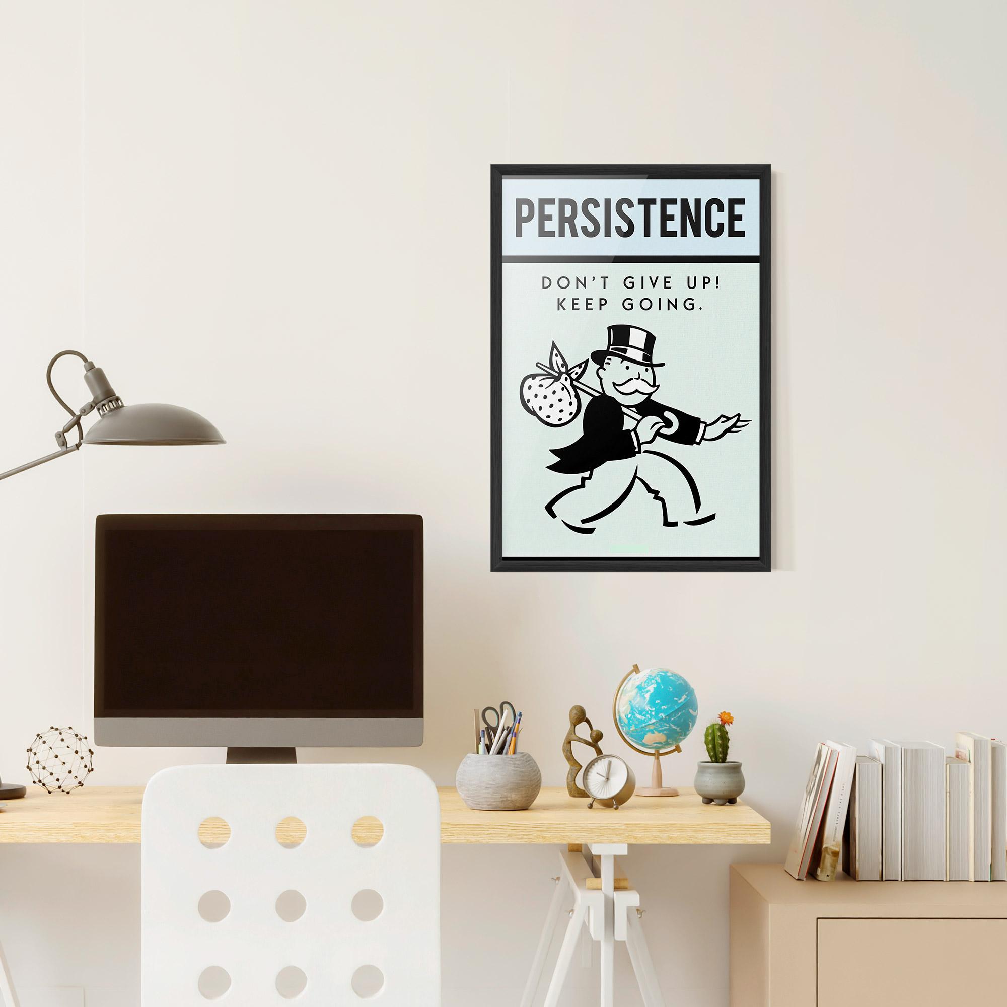 Plakat w Ramie Persistence mockup 6