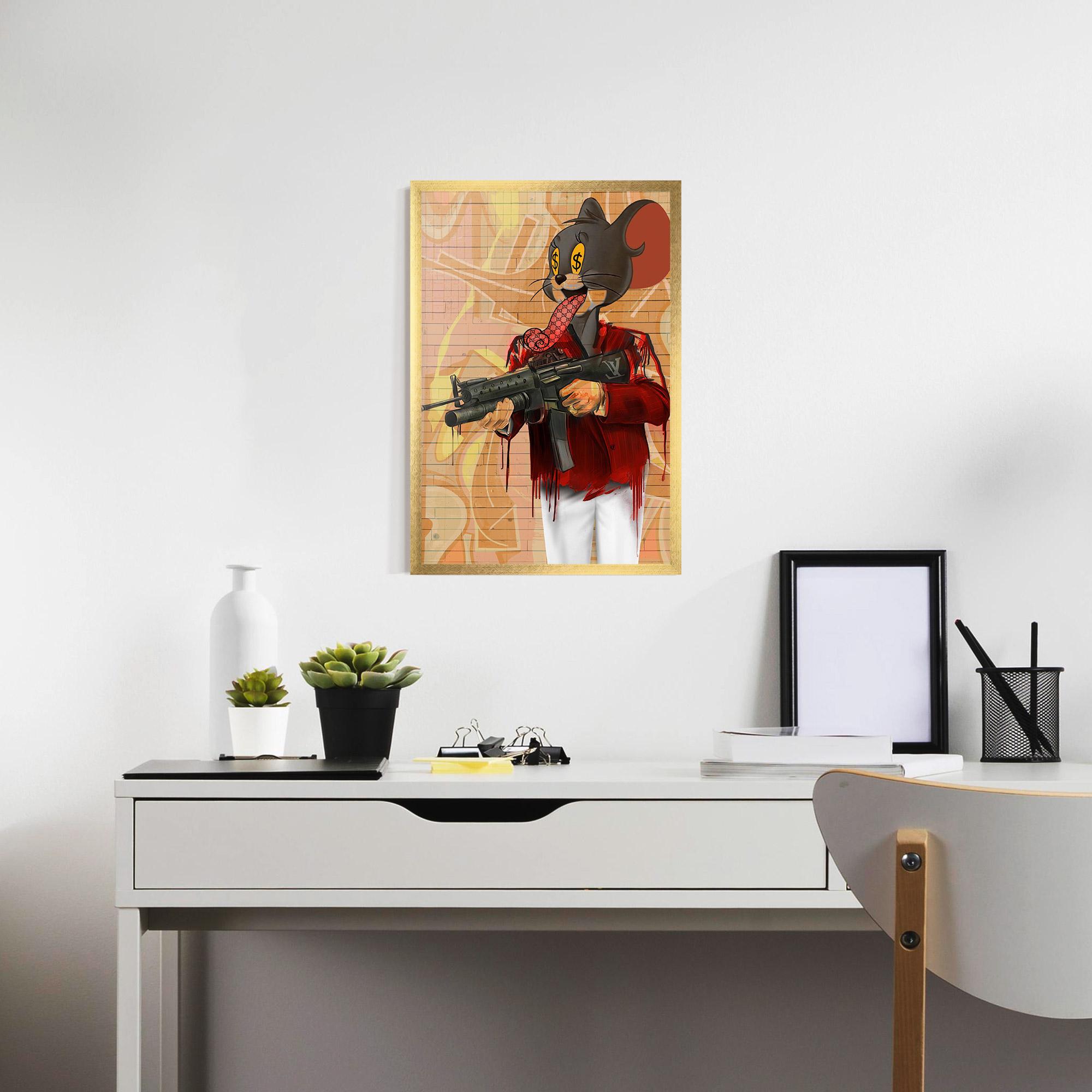 Plakat w Ramie Jerry mockup 7