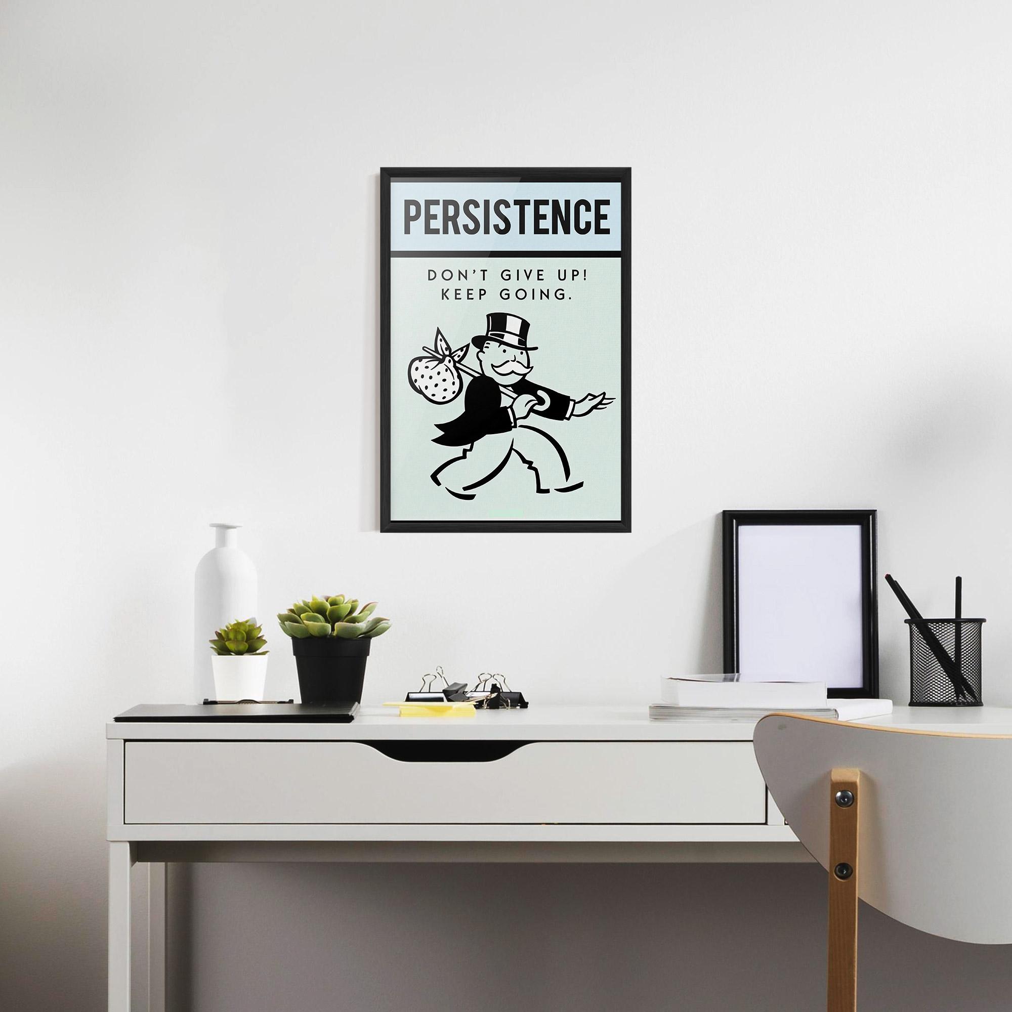 Plakat w Ramie Persistence mockup 7