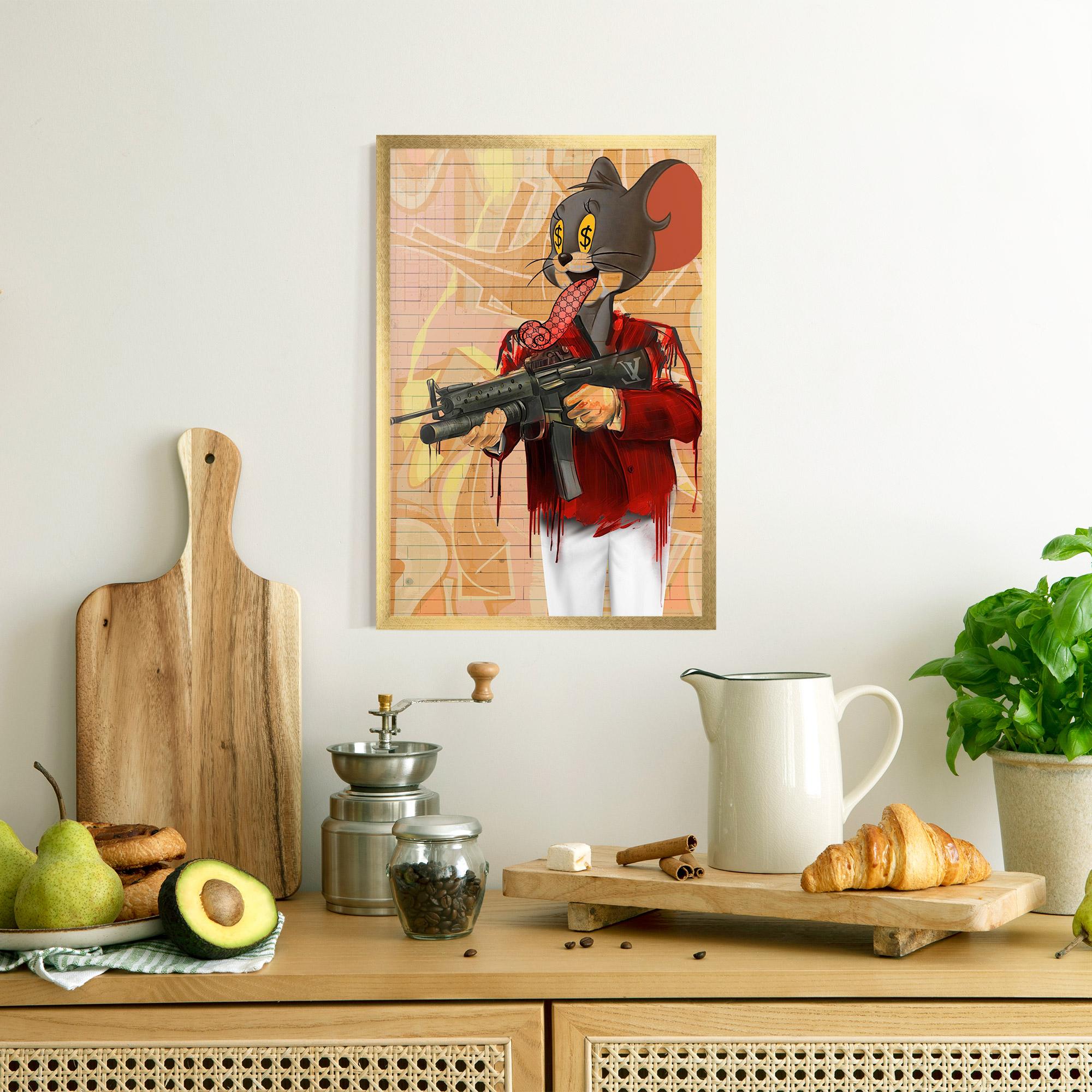 Plakat w Ramie Jerry mockup 8