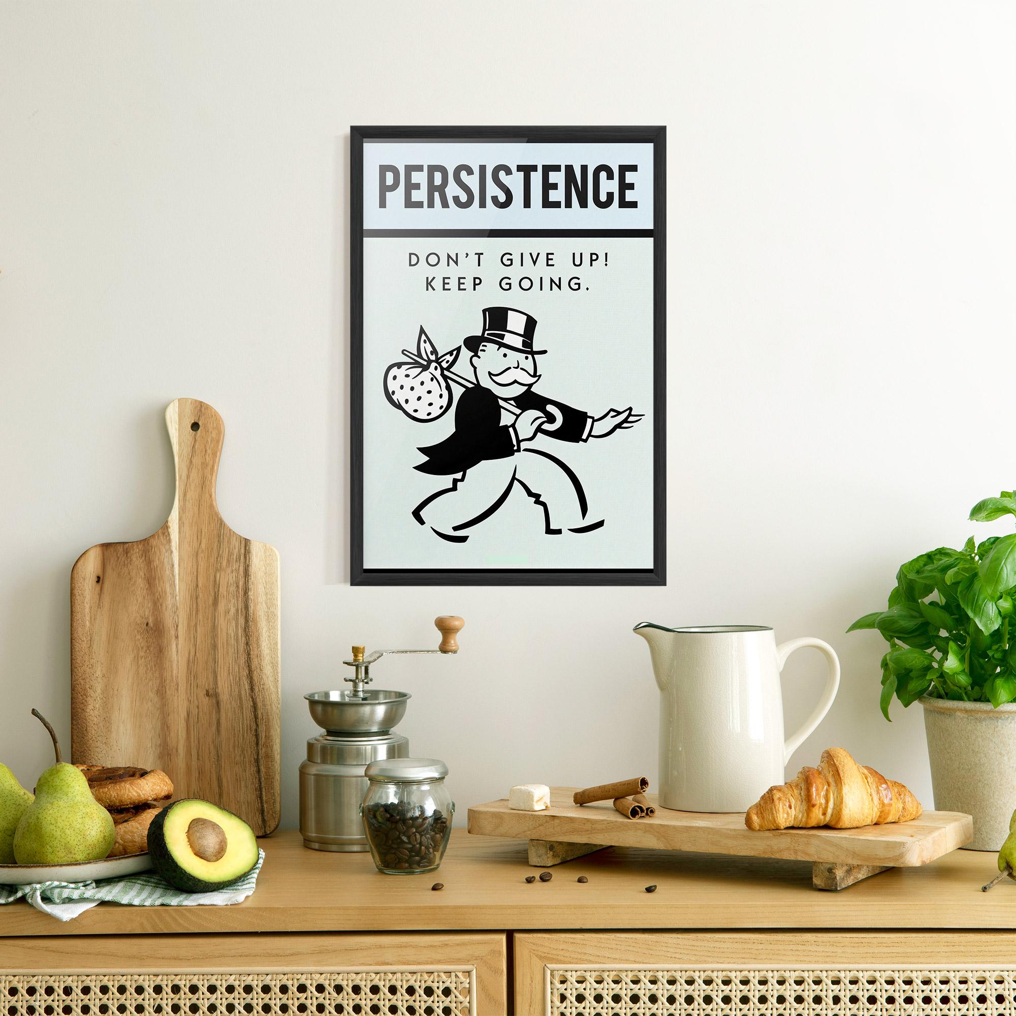 Plakat w Ramie Persistence mockup 8