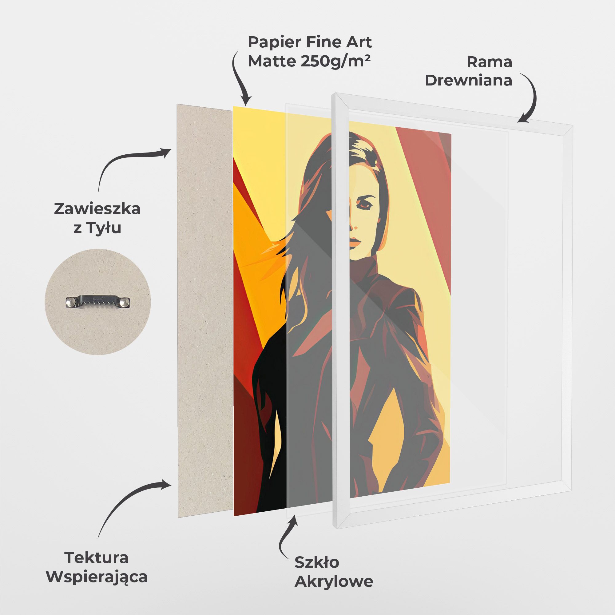 Pop Graphical Woman mockup 1