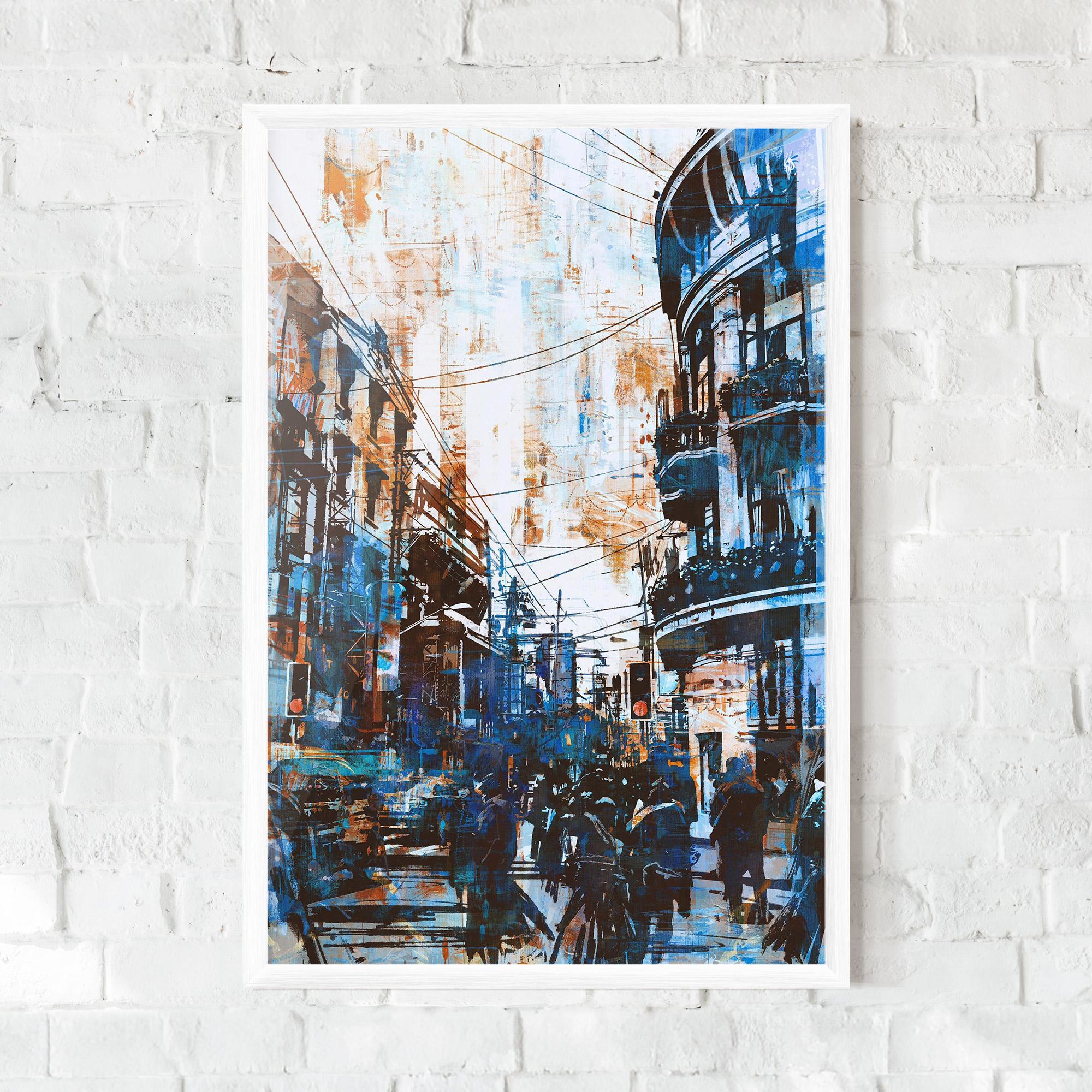 Plakat w Ramie Urban Street Grunge mockup 0