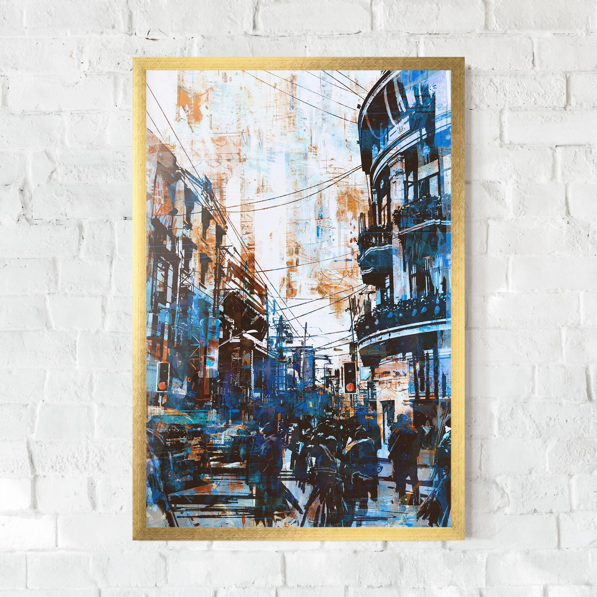 Plakat w Ramie Urban Street Grunge mockup 0