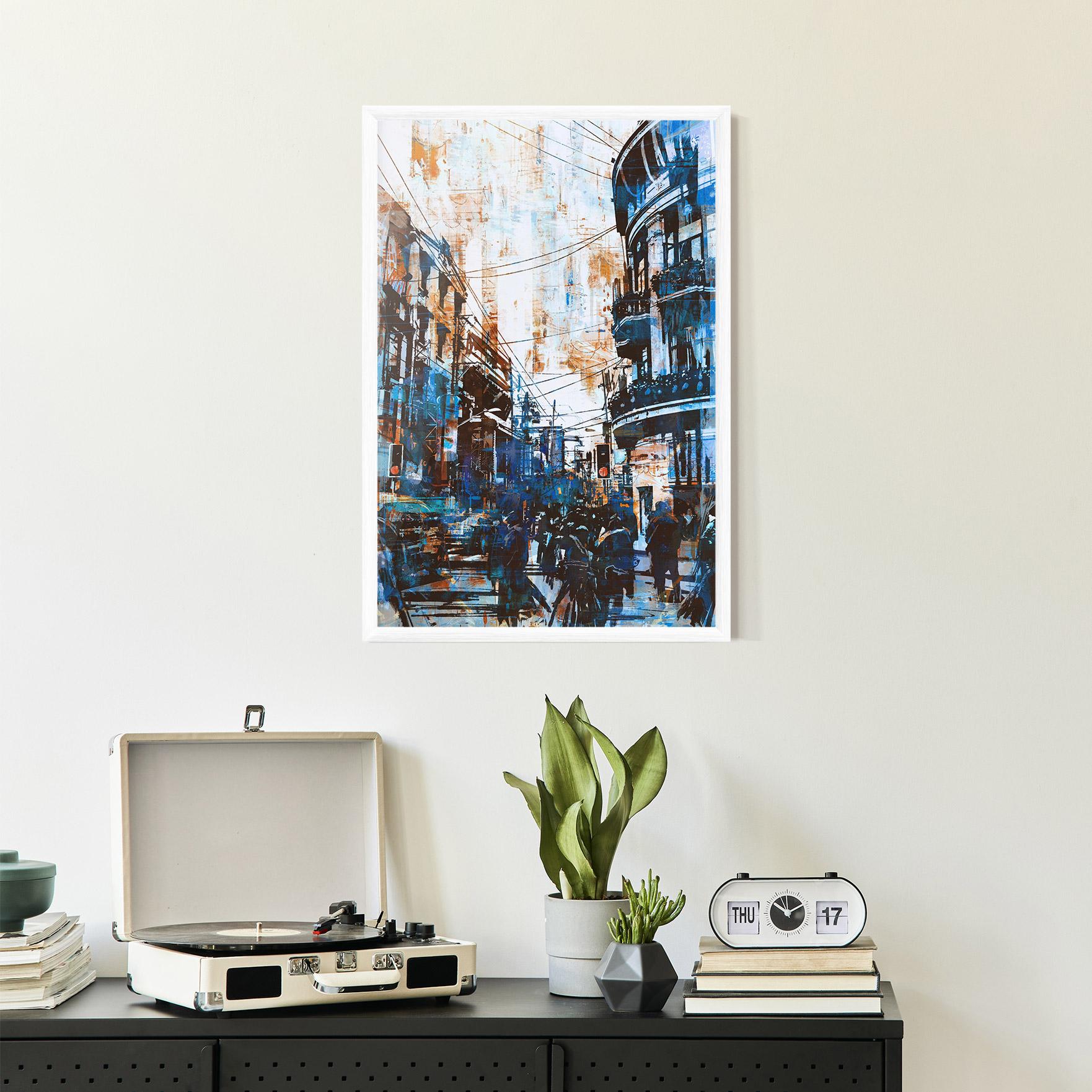 Plakat w Ramie Urban Street Grunge mockup 2