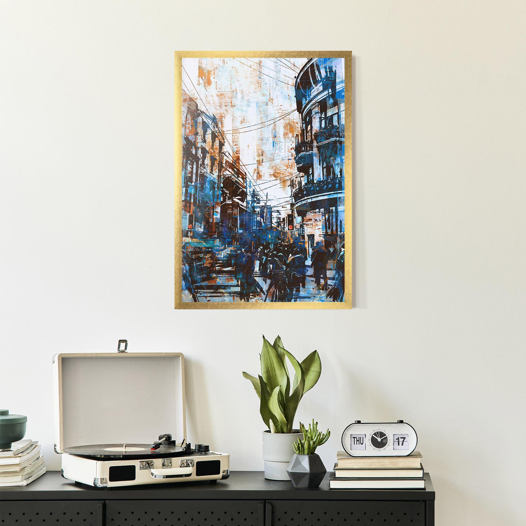 Plakat w Ramie Urban Street Grunge mockup 2