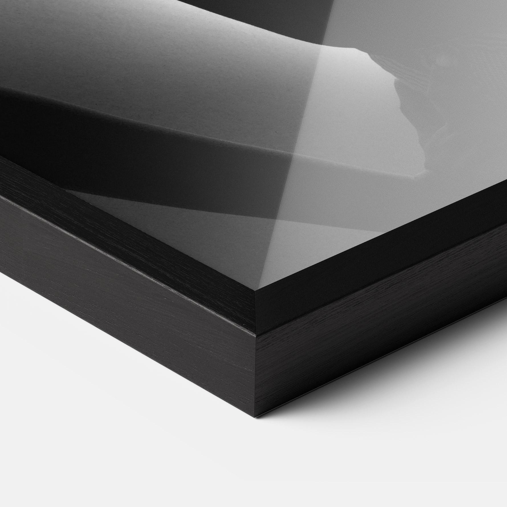 Plakat w Ramie African Woman Shadow mockup 3