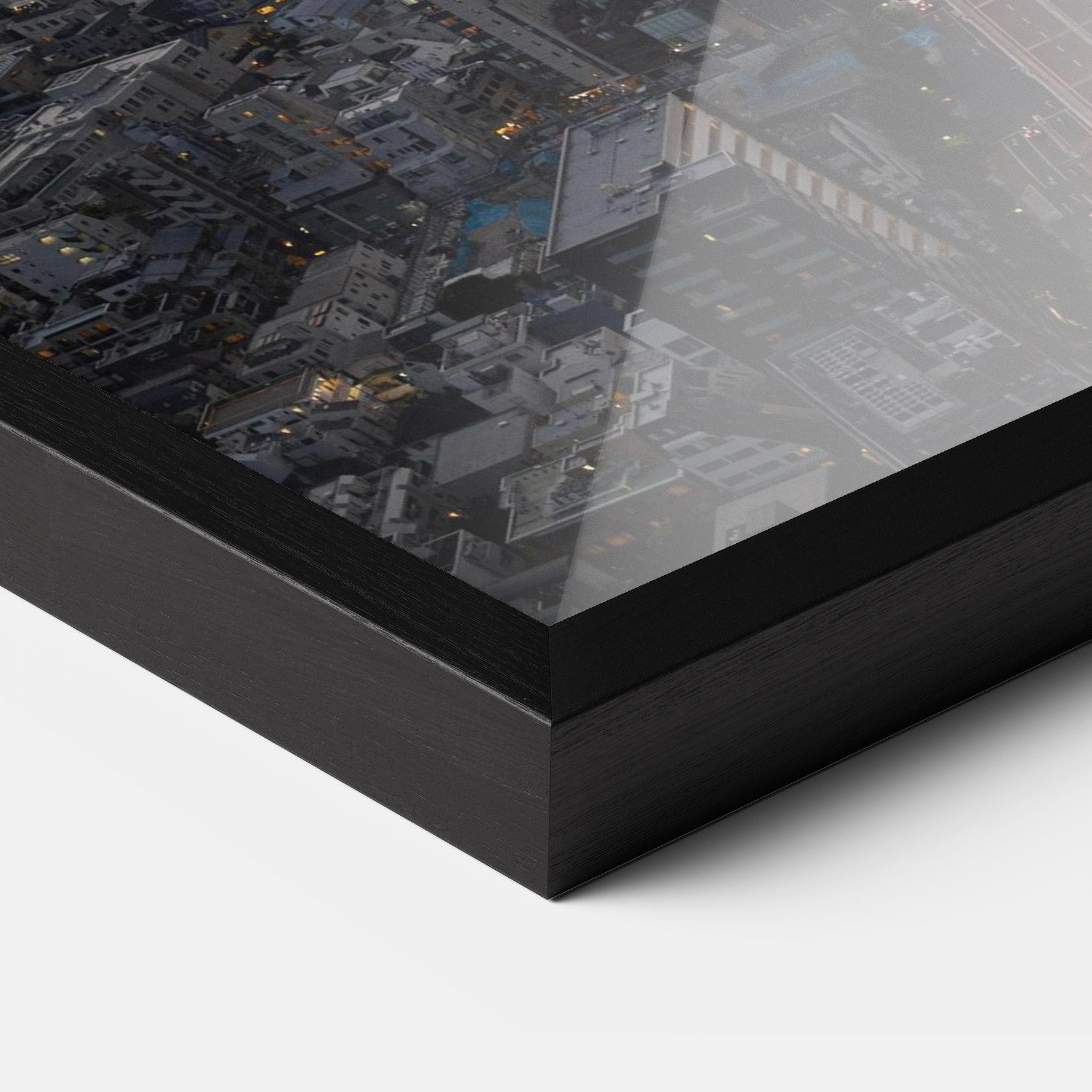 Plakat w Ramie Beautiful Tall Buildings mockup 3