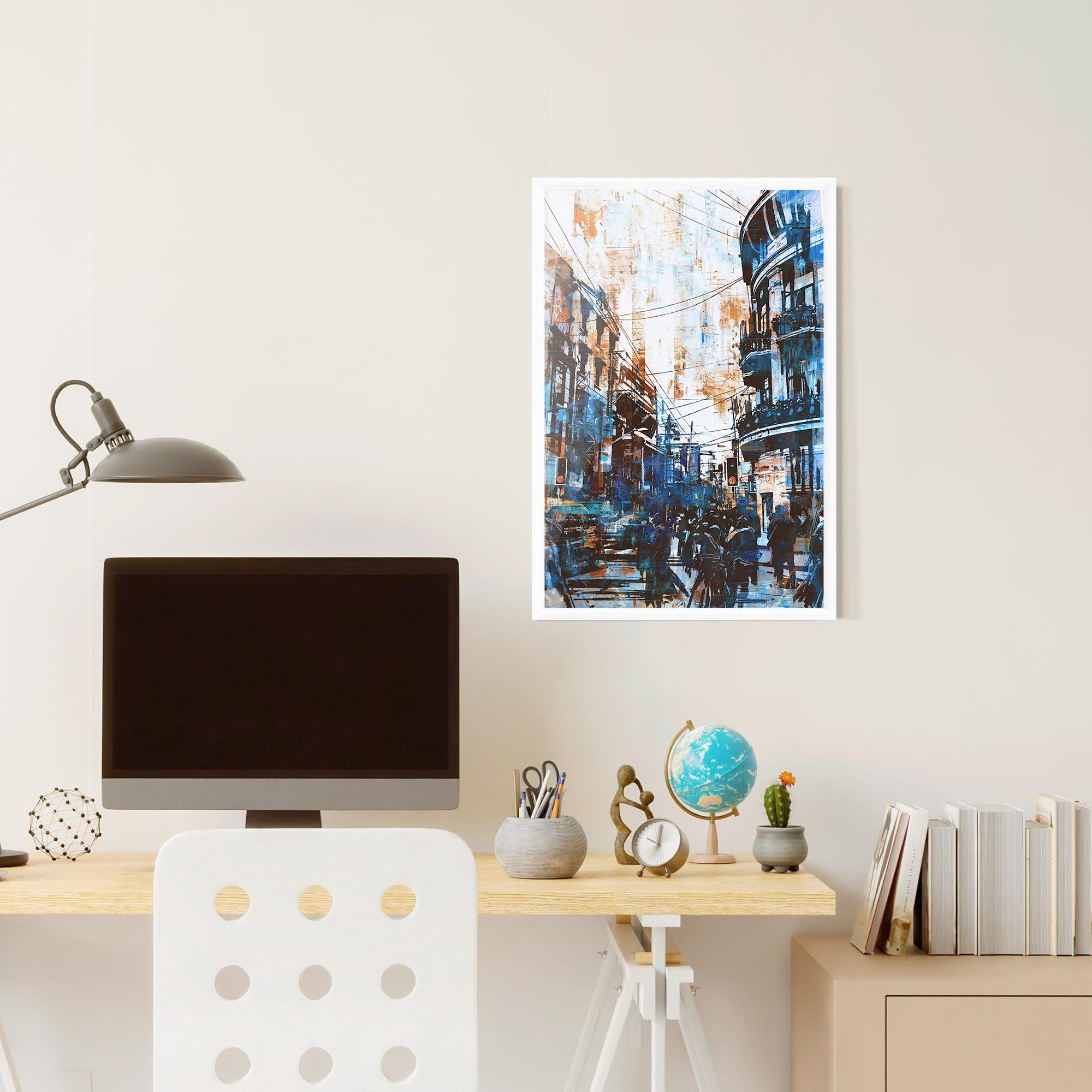 Plakat w Ramie Urban Street Grunge mockup 6