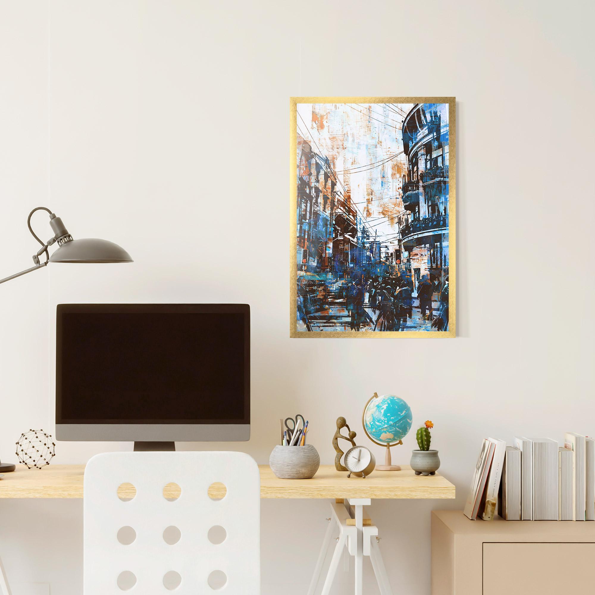 Plakat w Ramie Urban Street Grunge mockup 6