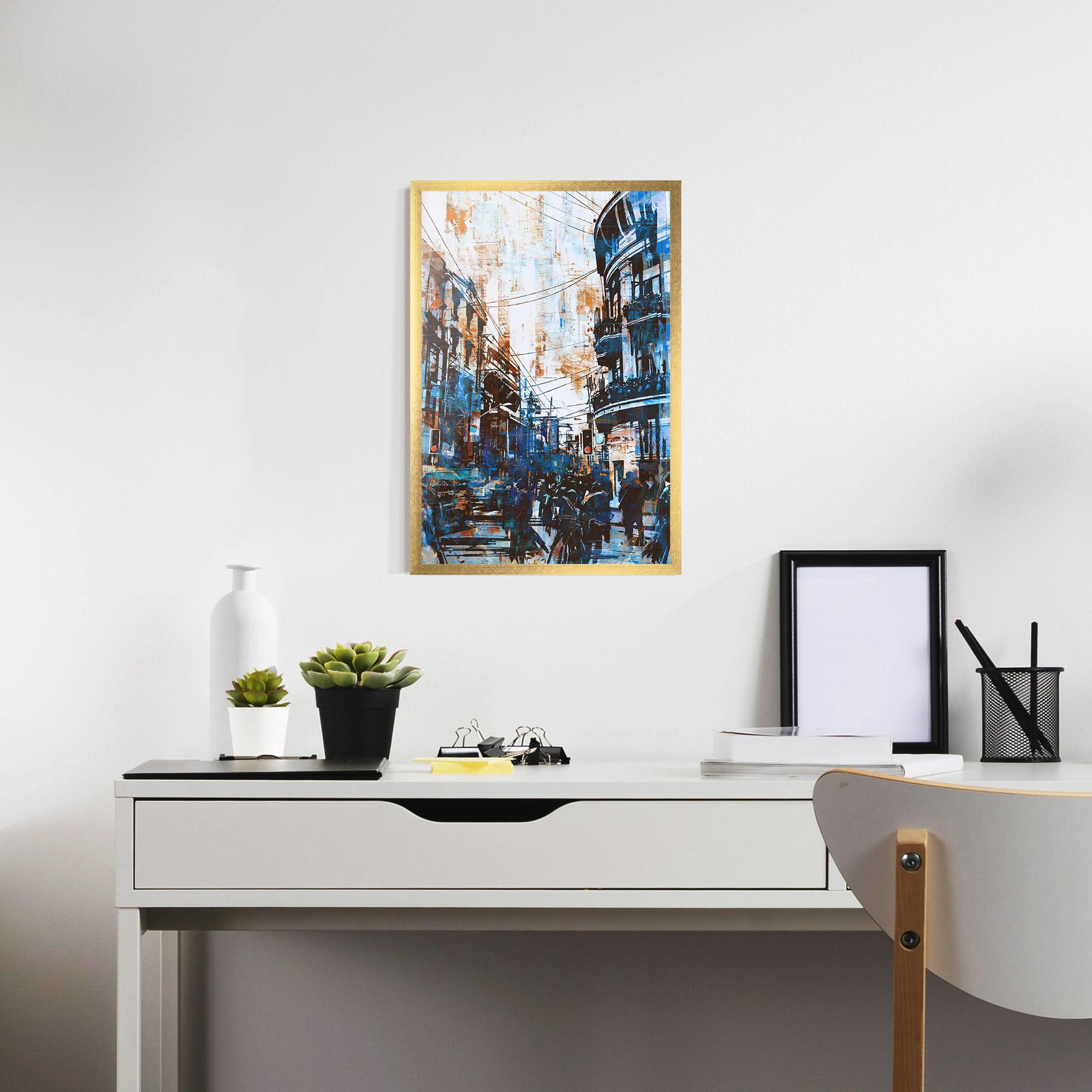 Plakat w Ramie Urban Street Grunge mockup 7