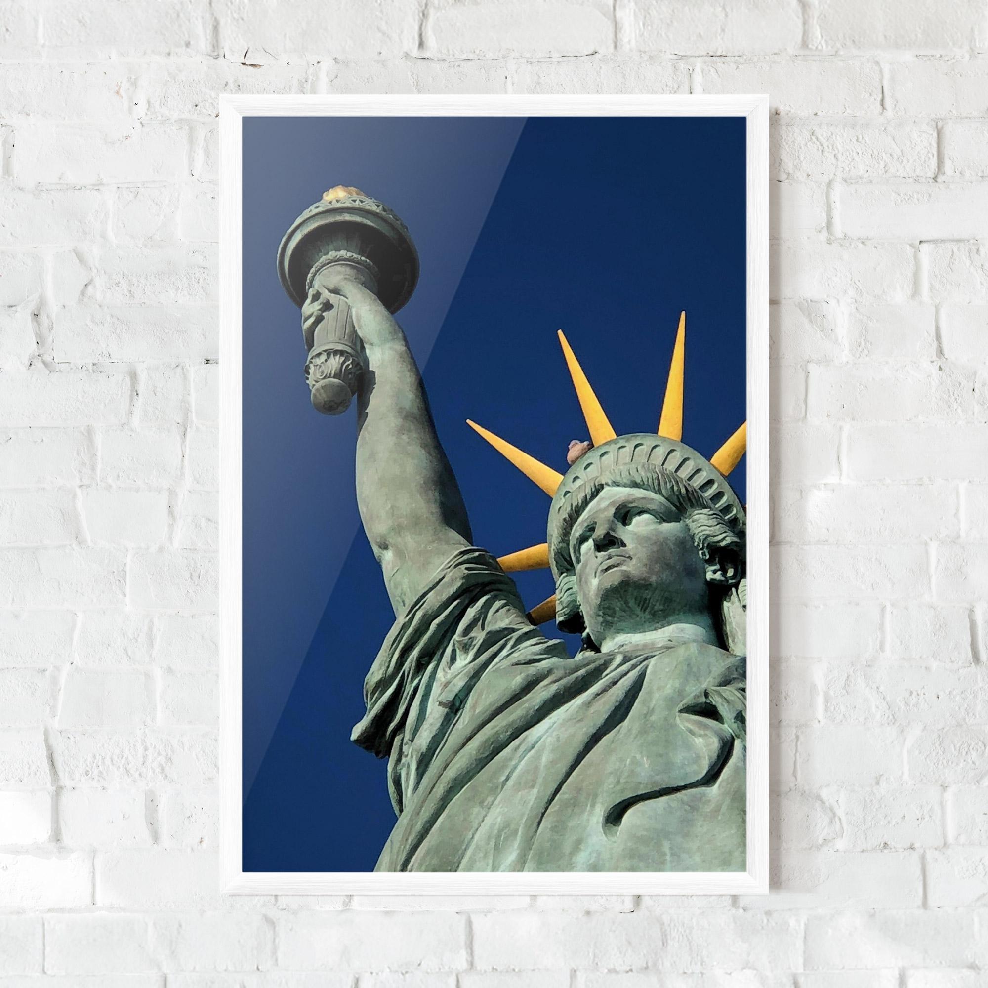 Plakat w Ramie Statue Of Liberty mockup 0