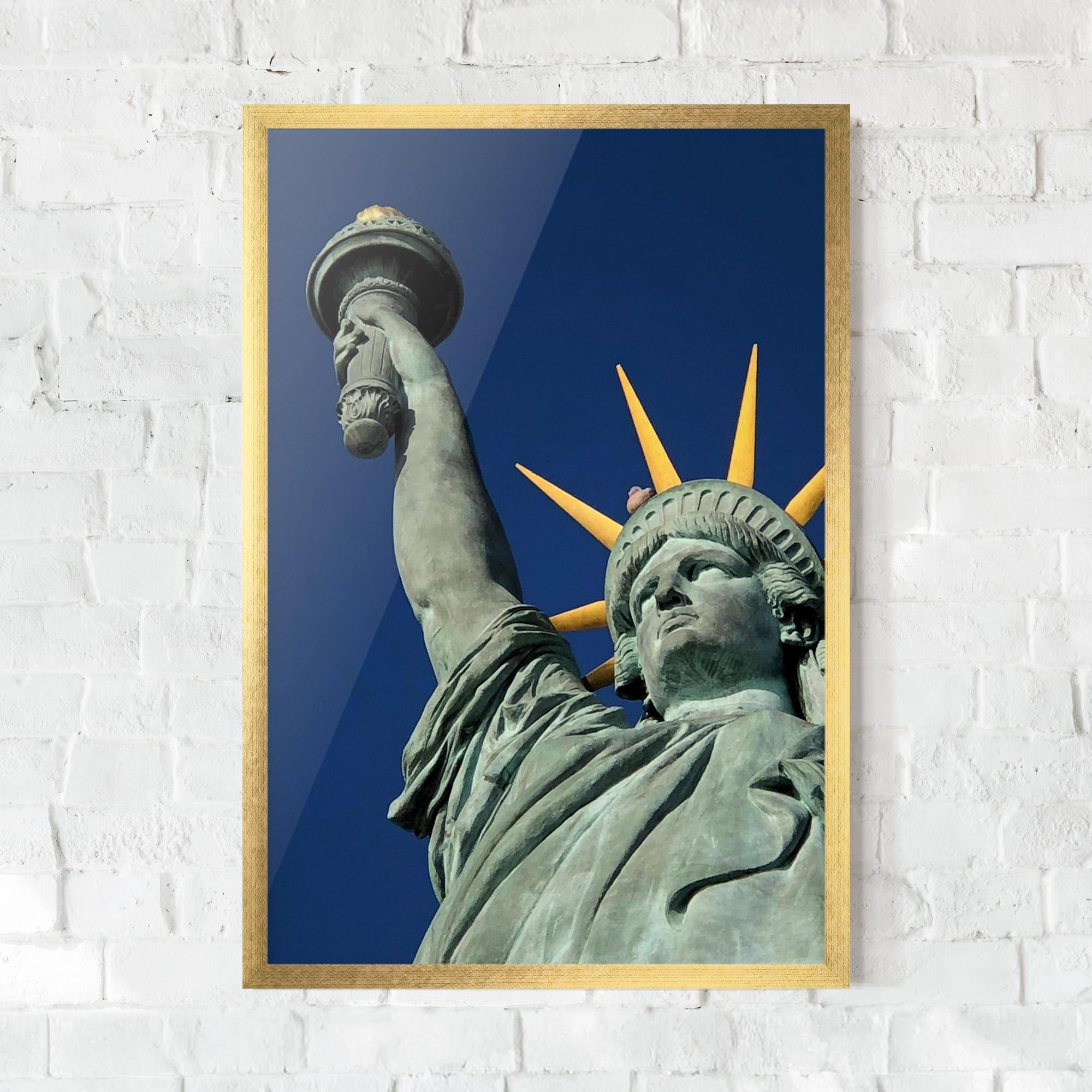 Plakat w Ramie Statue Of Liberty mockup 0