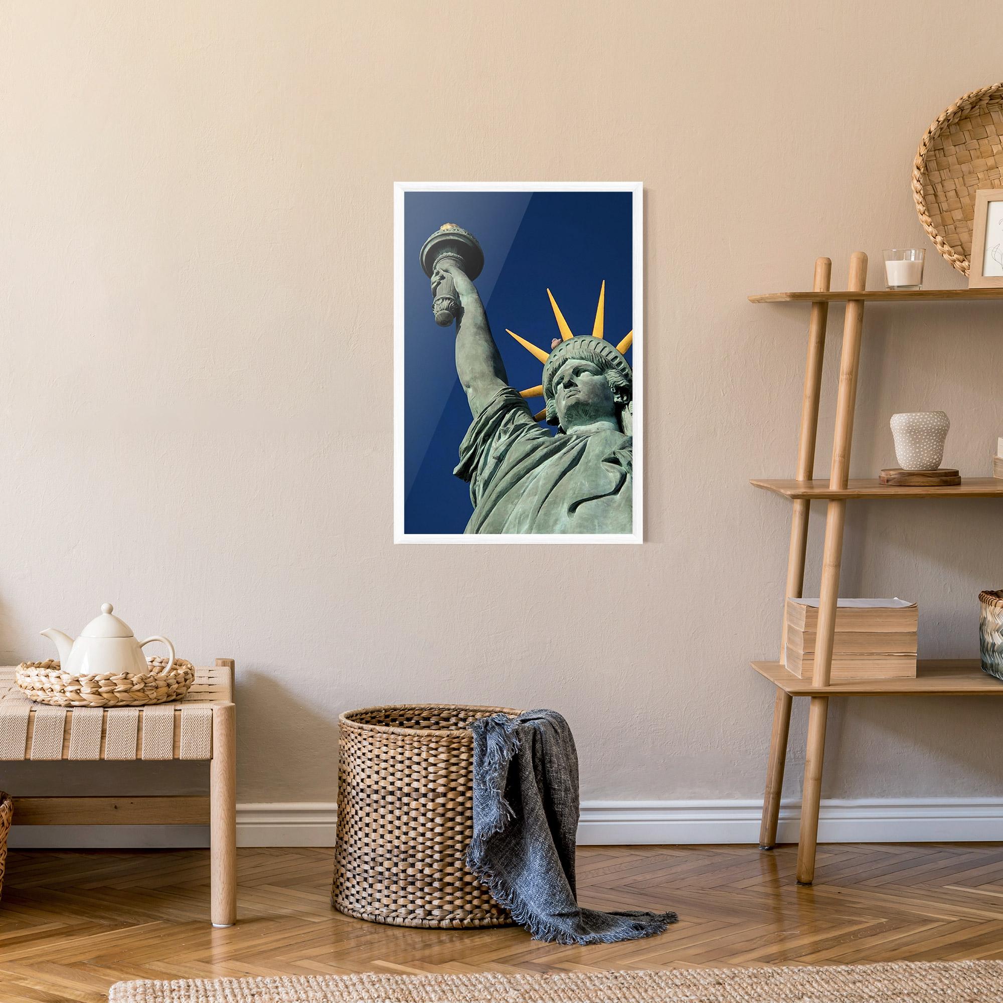 Plakat w Ramie Statue Of Liberty mockup 9