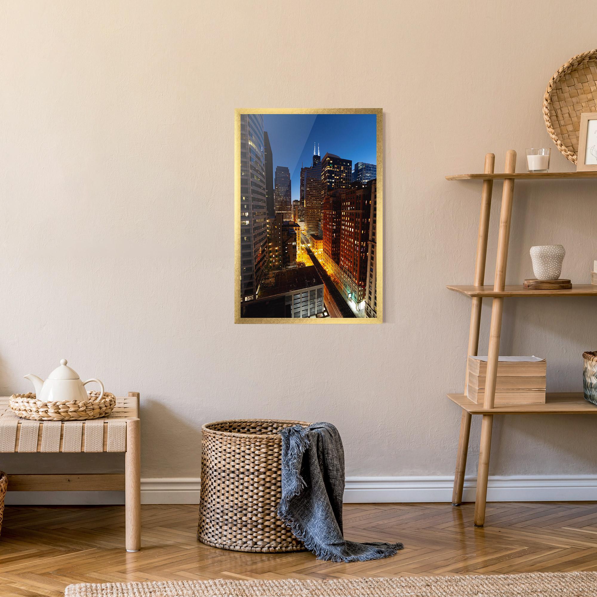 Plakat w Ramie Hight City Building mockup 9
