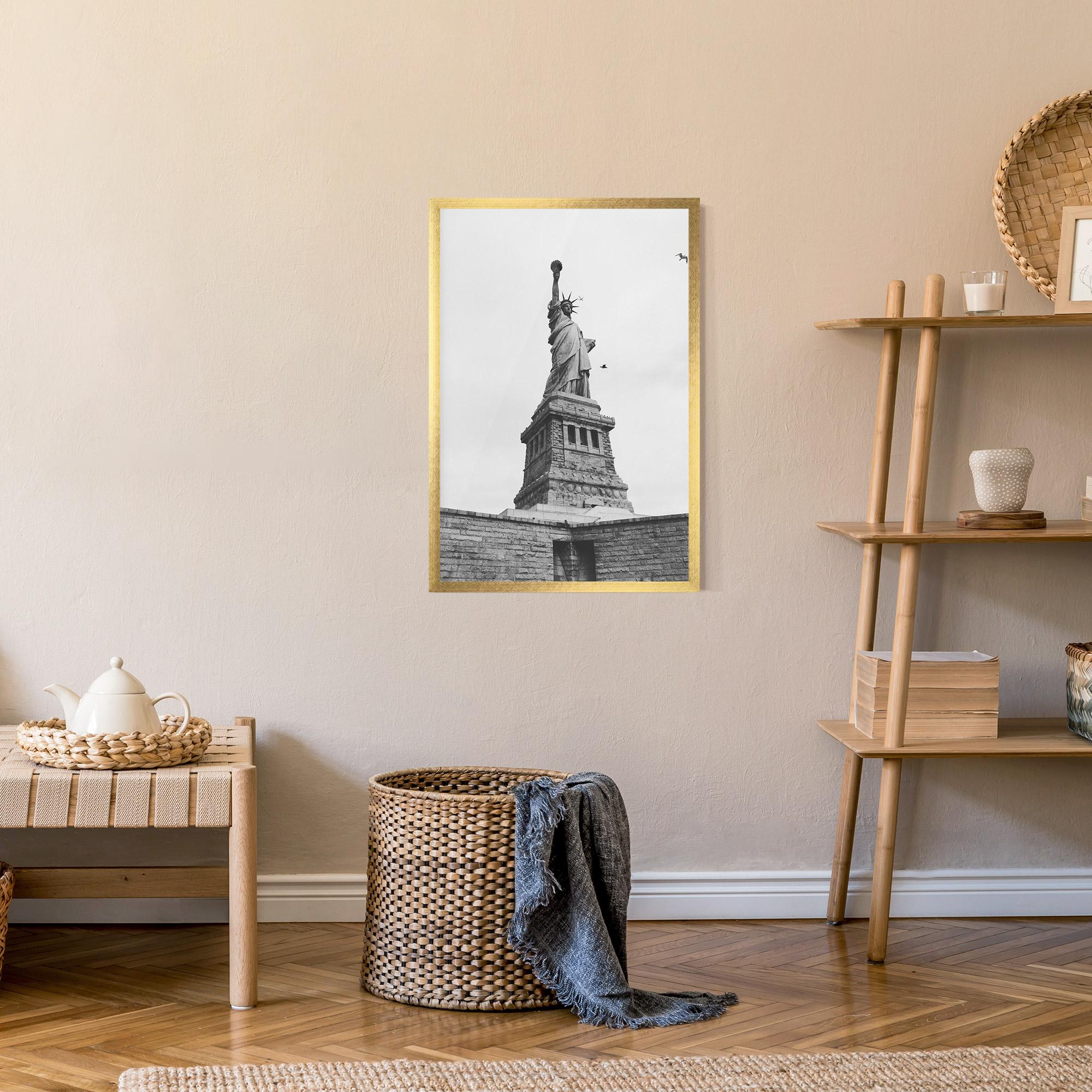 Plakat w Ramie The Statue Of Liberty mockup 9