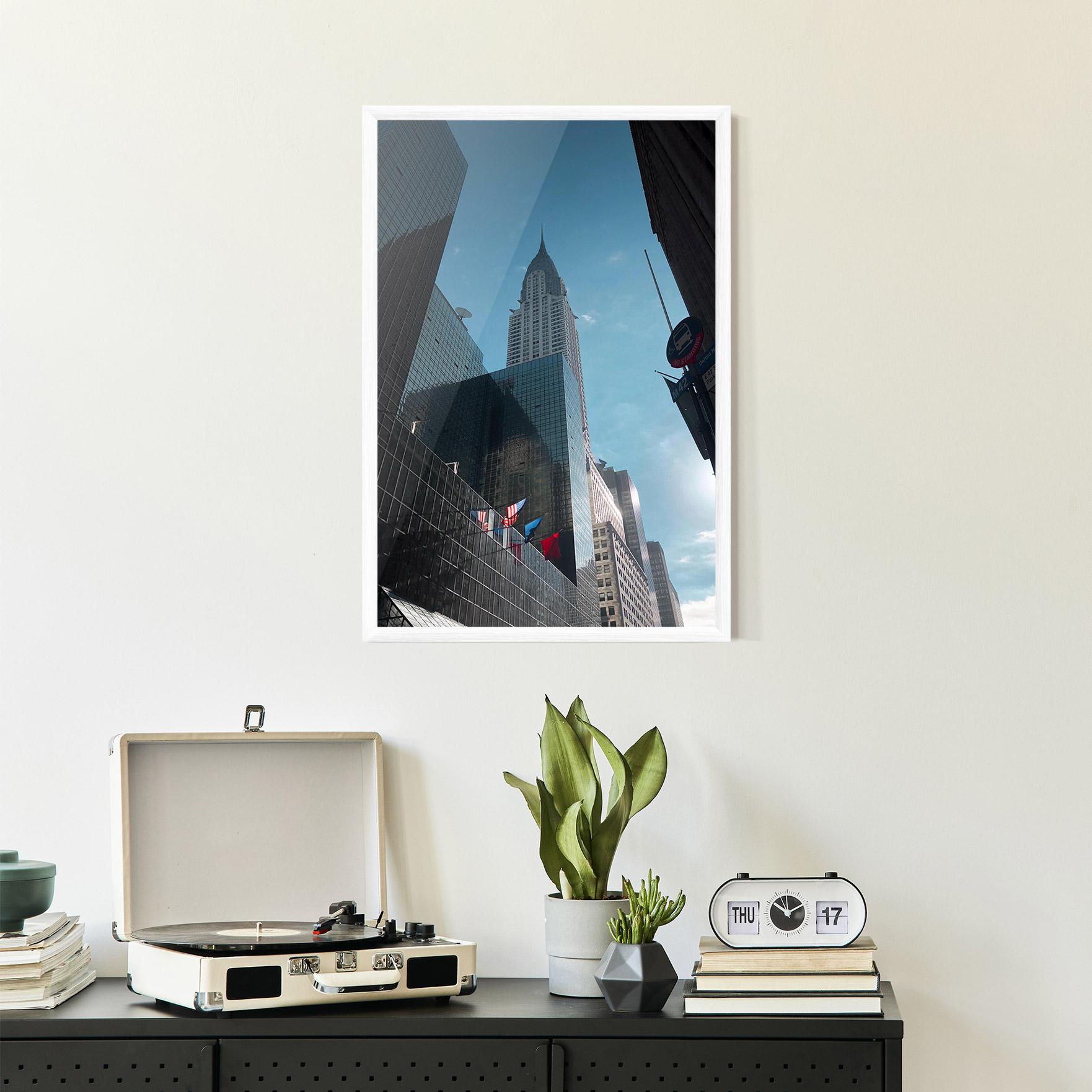 Plakat w Ramie Big Glass Tower mockup 2