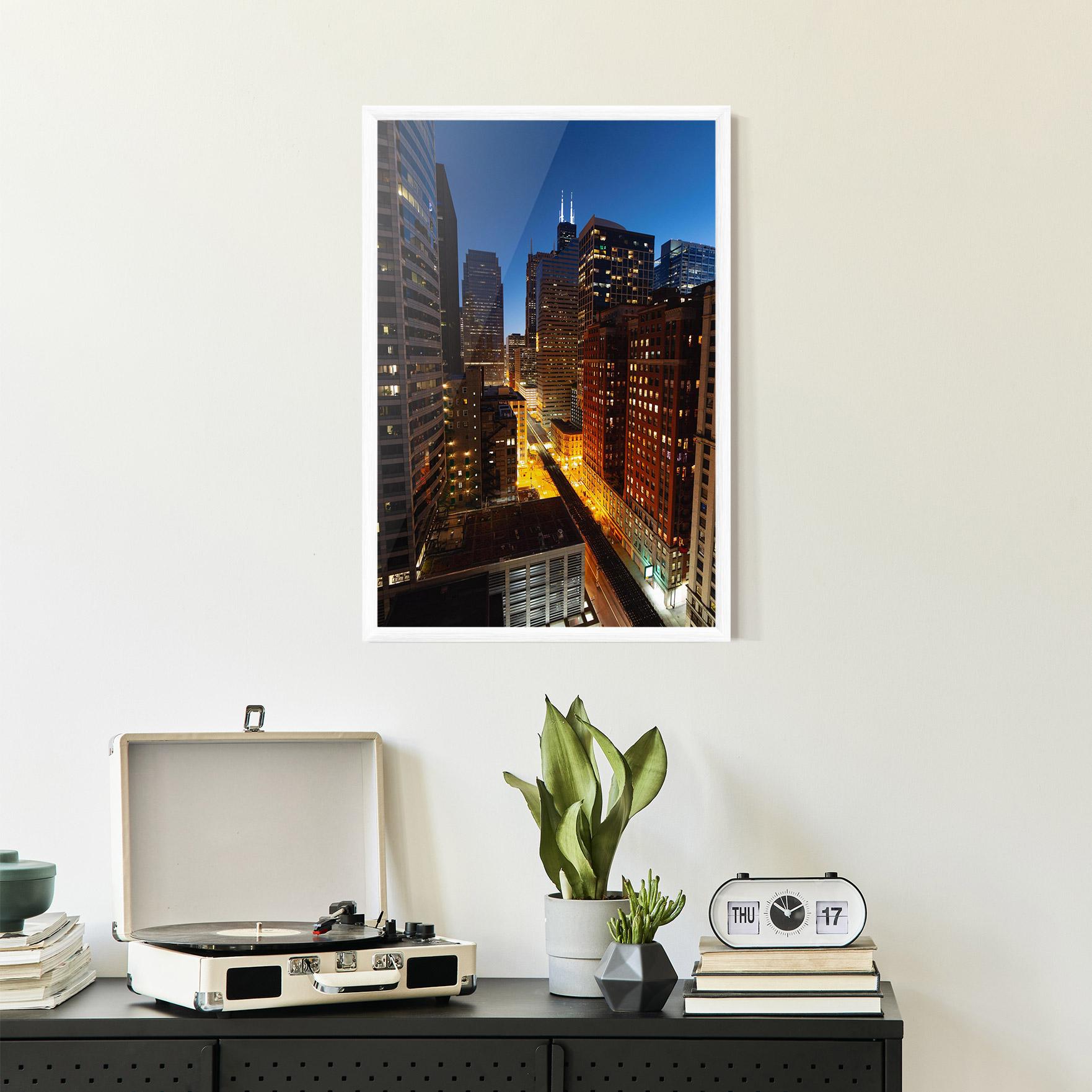 Plakat w Ramie Hight City Building mockup 2