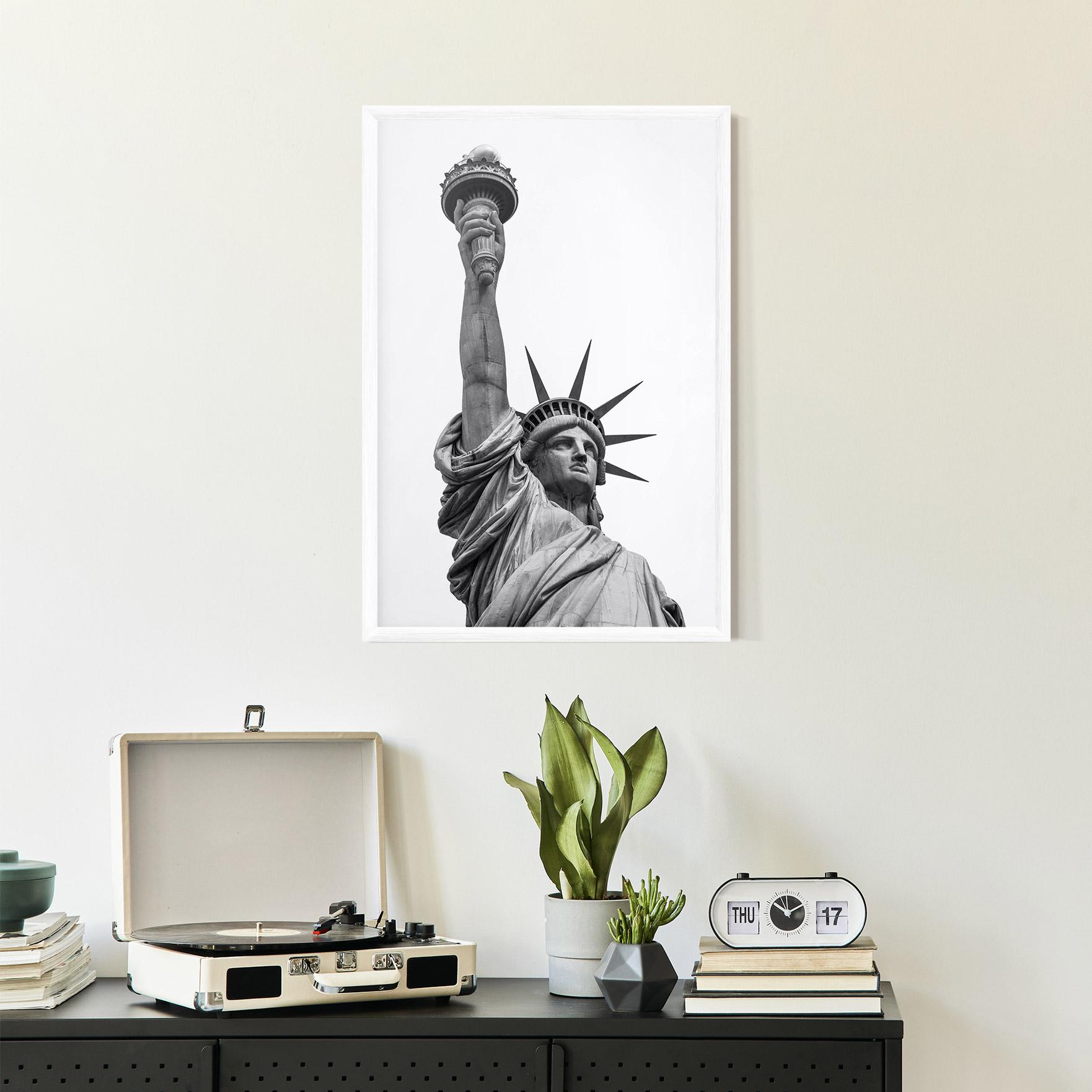 Plakat w Ramie Liberty Statue mockup 2