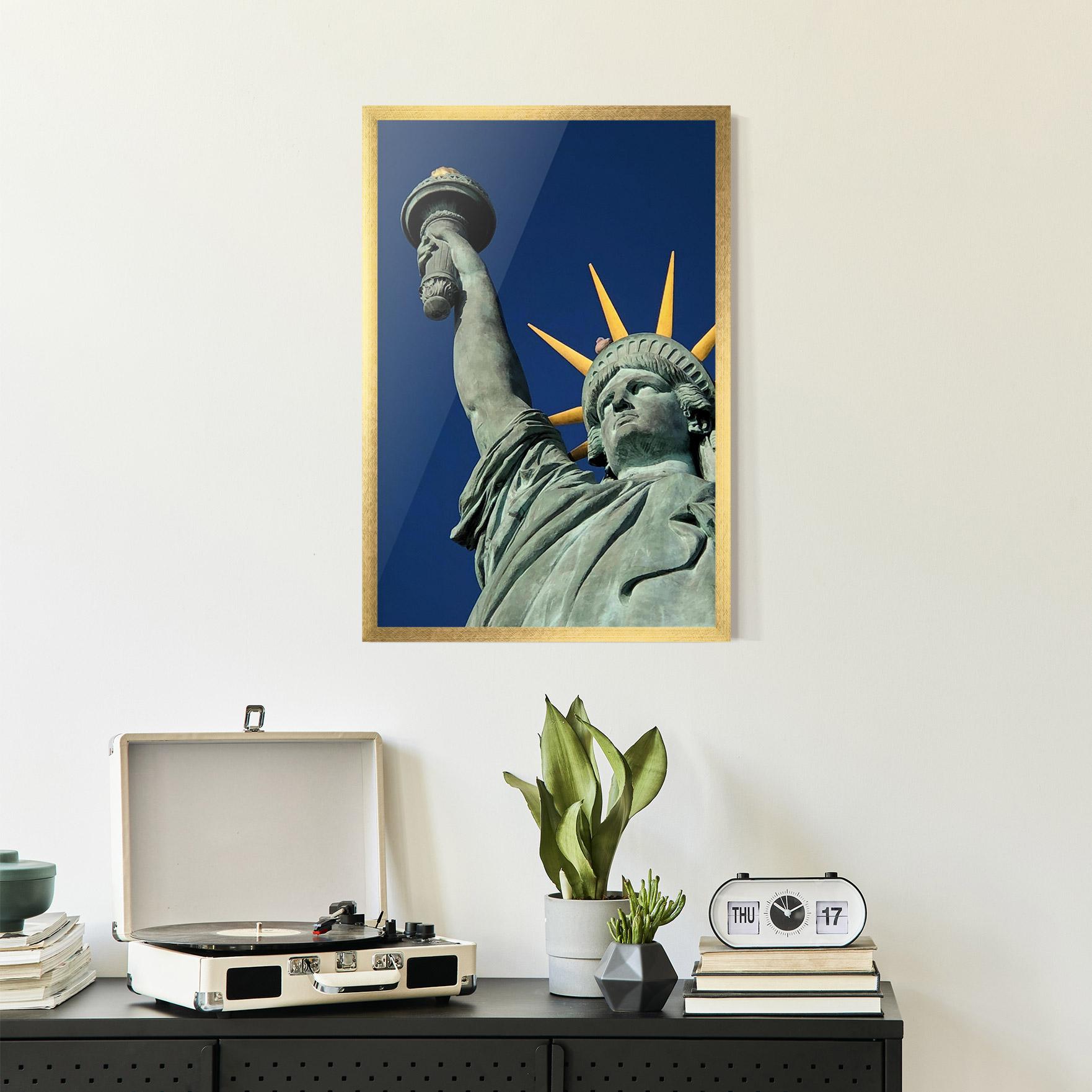 Plakat w Ramie Statue Of Liberty mockup 2
