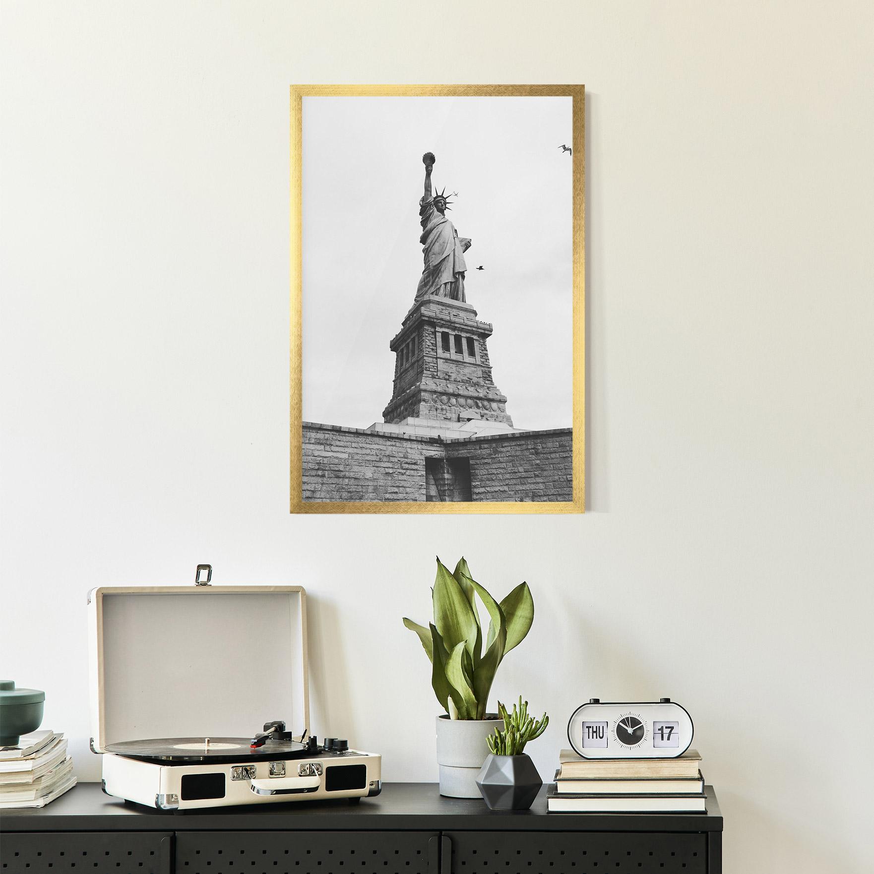 Plakat w Ramie The Statue Of Liberty mockup 2