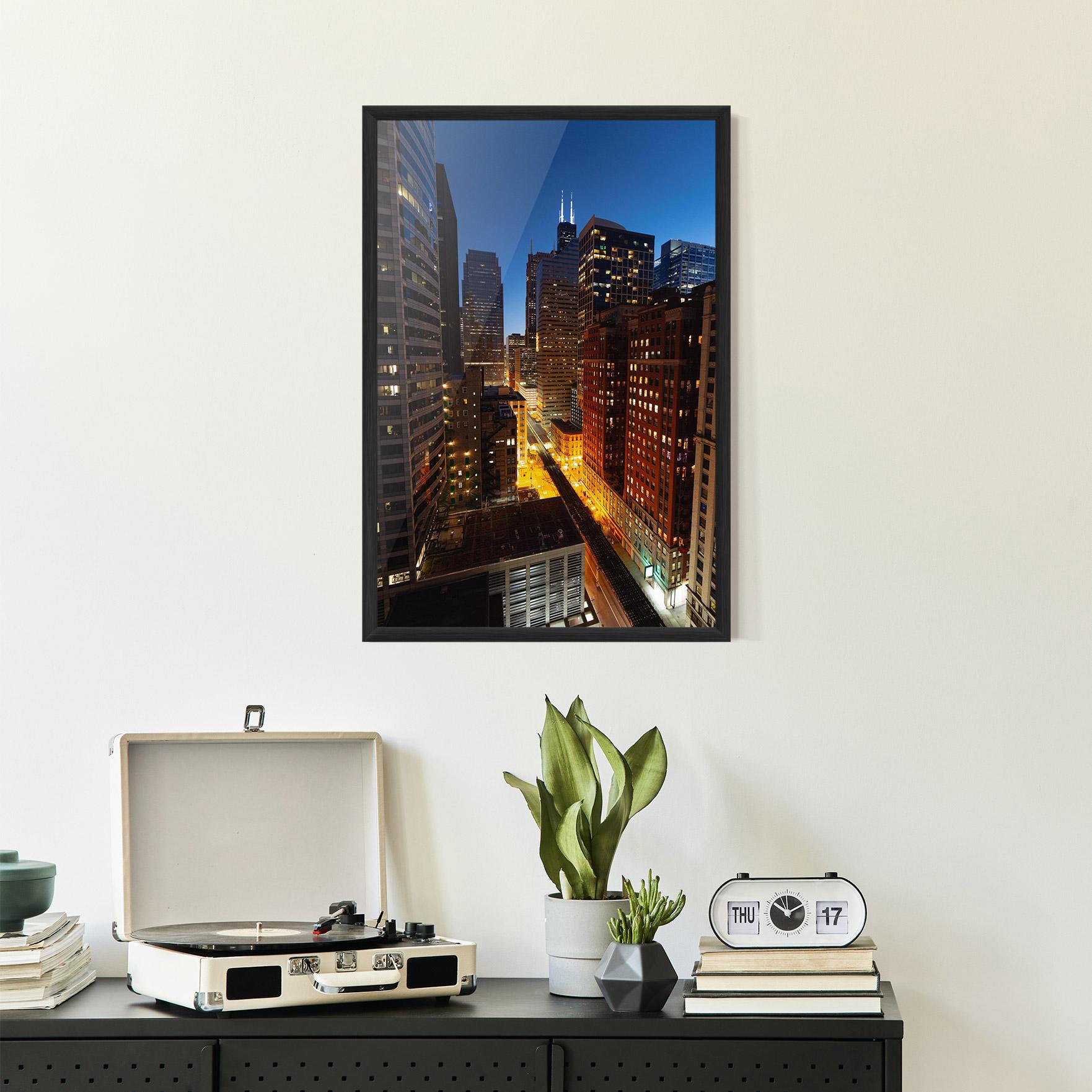 Plakat w Ramie Hight City Building mockup 2