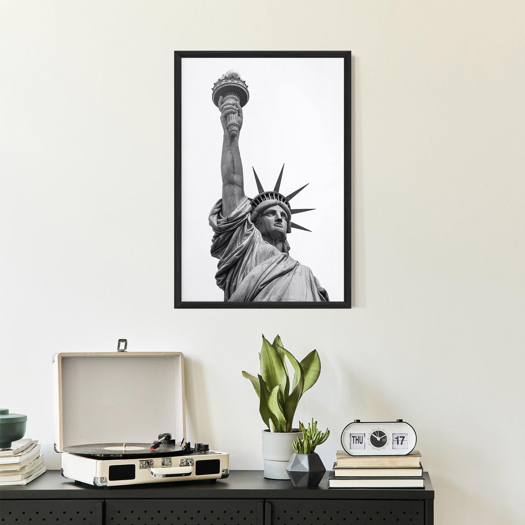 Plakat w Ramie Liberty Statue mockup 2